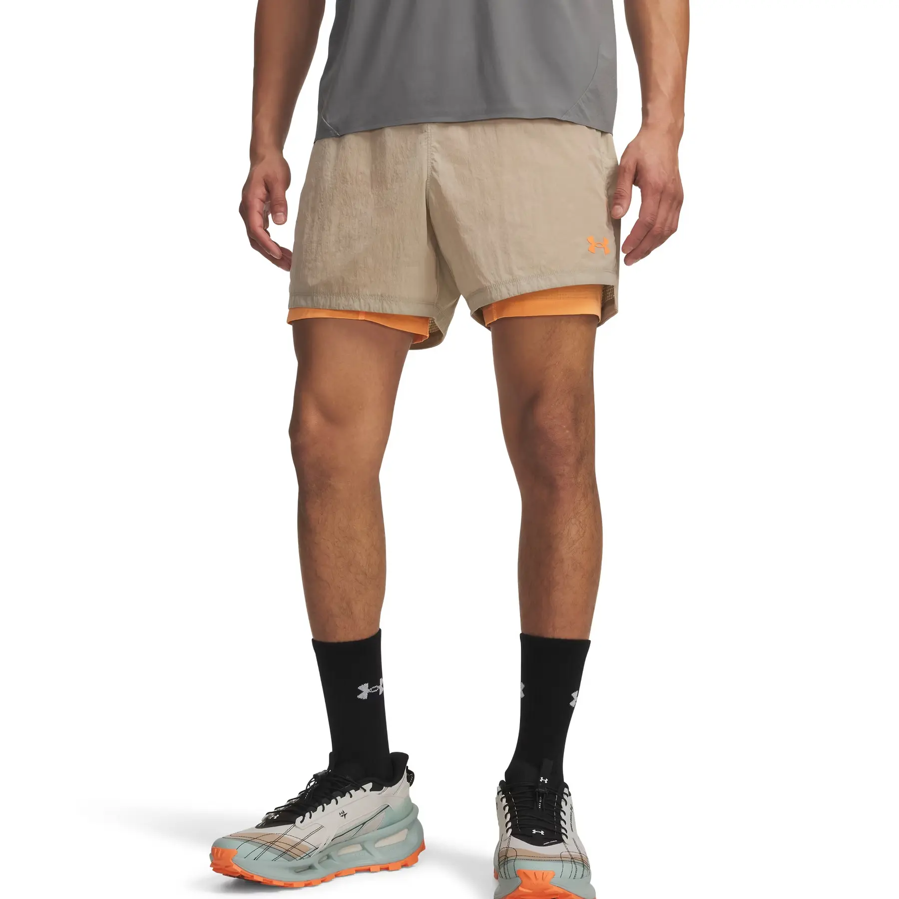 Shorts - Beige - male - Size: XL