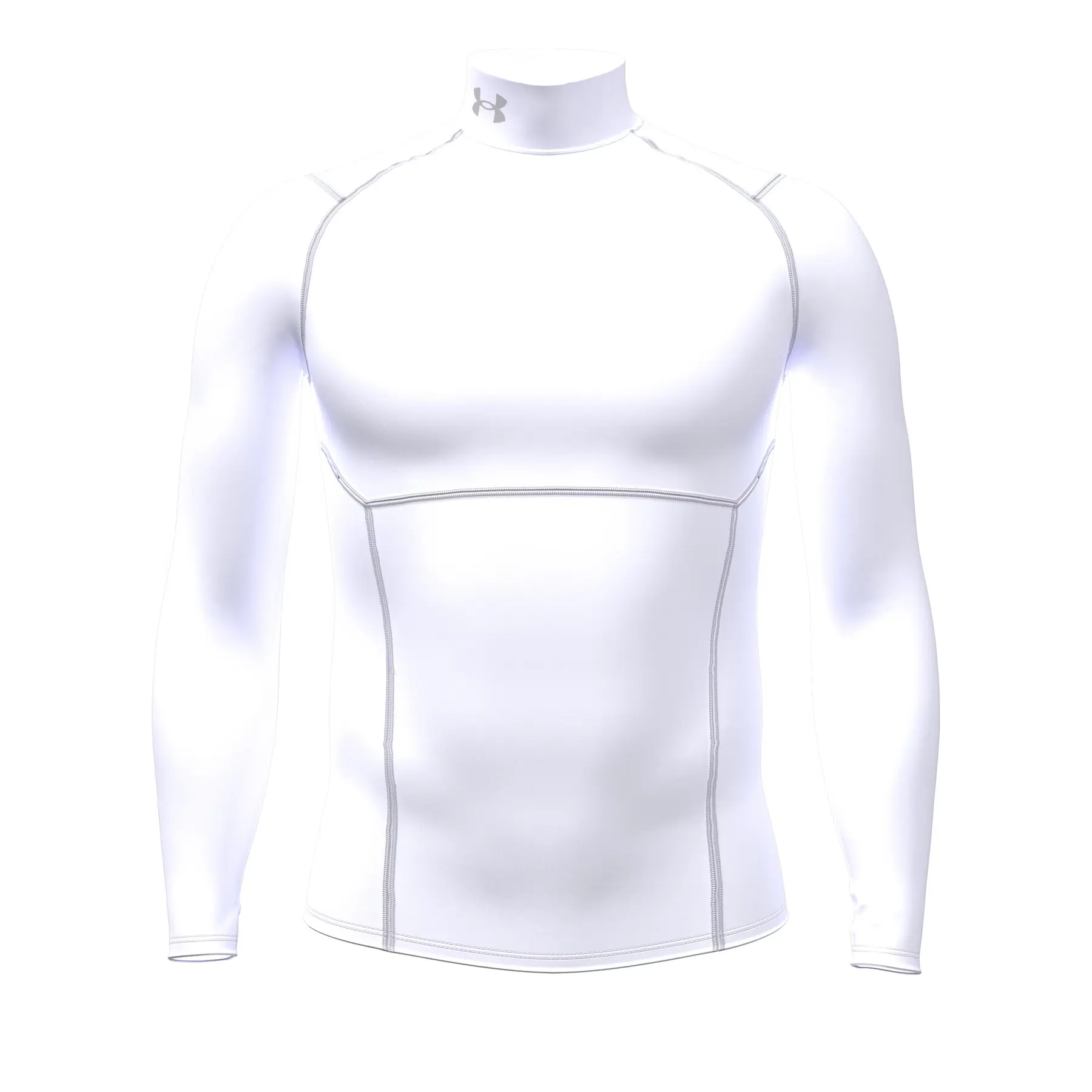 Under Armour Men's Blanc T-Shirt Heatgear Elite