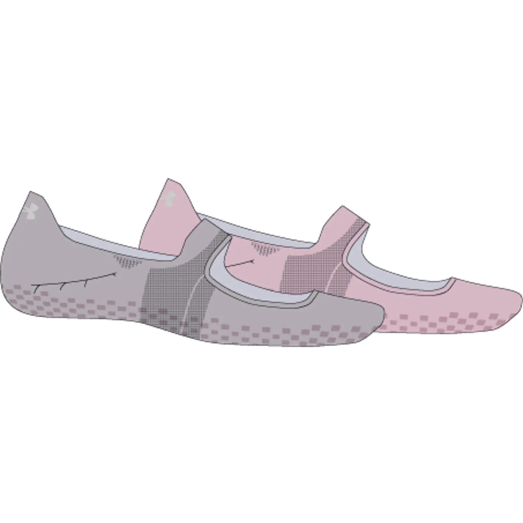 Socken Für Damen Under Armour Breathe (x2)