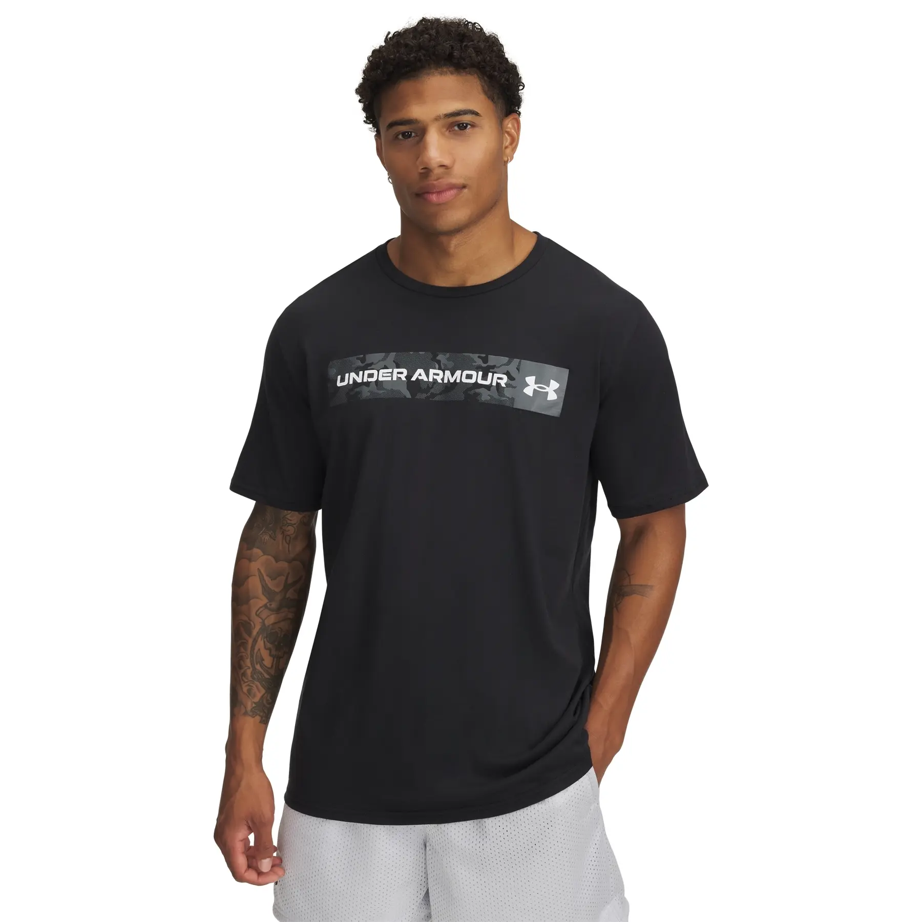 T-Shirt Under Armour Camo Chest Stripe