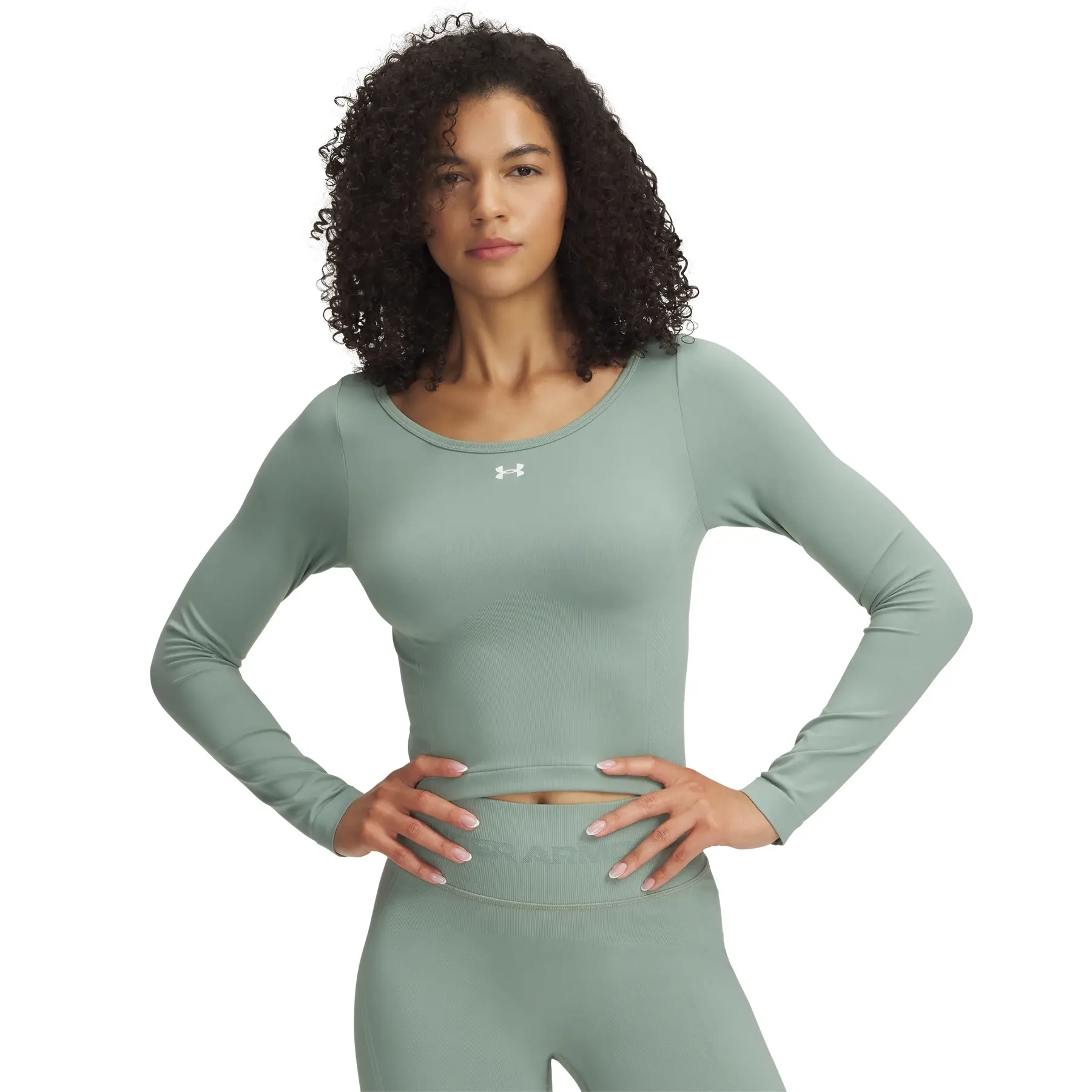 Damen-Trainingsoberteil Mit Langen Ärmeln Under Armour Train Seamless
