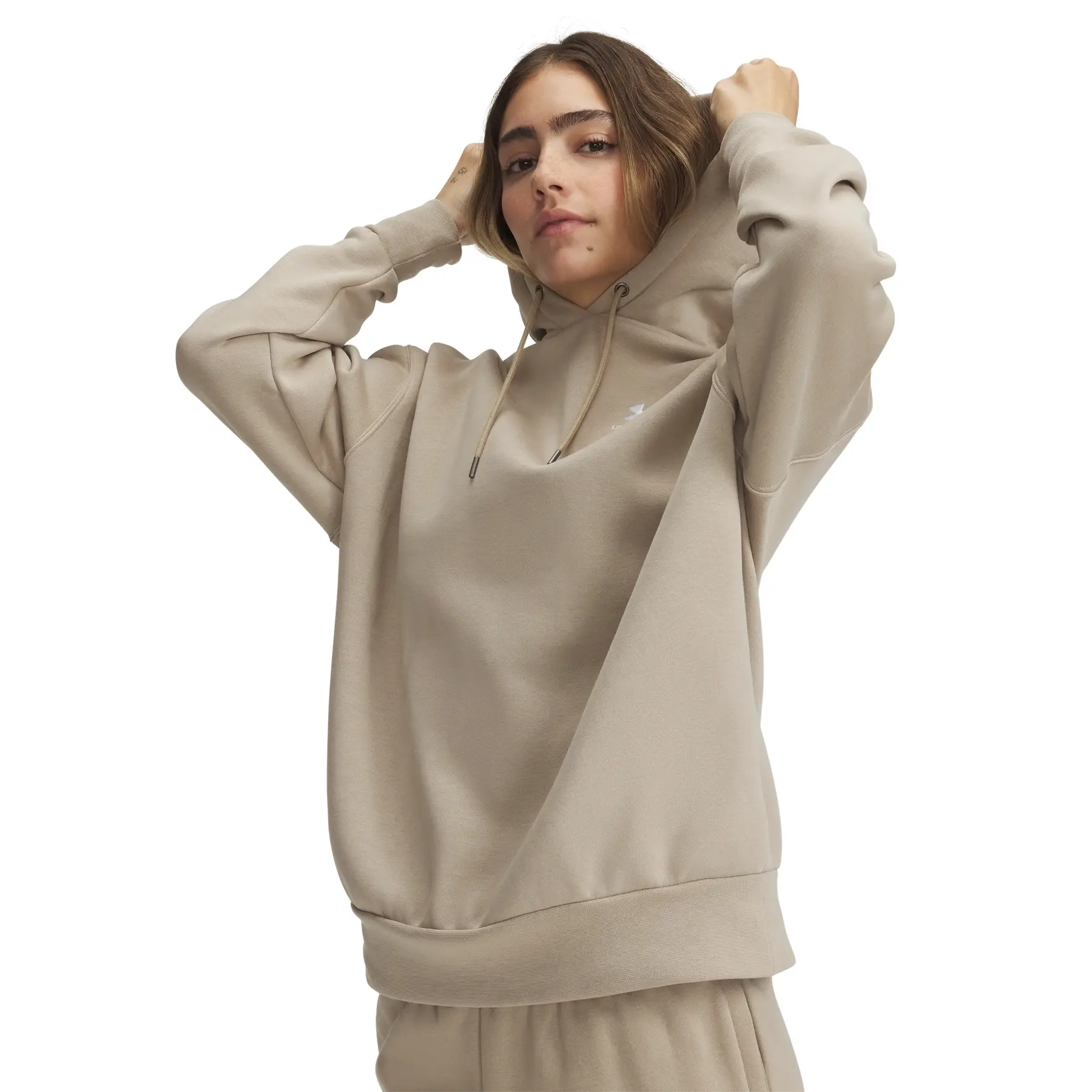 Kapuzenjacke Under Armour Icon Fleece oversize