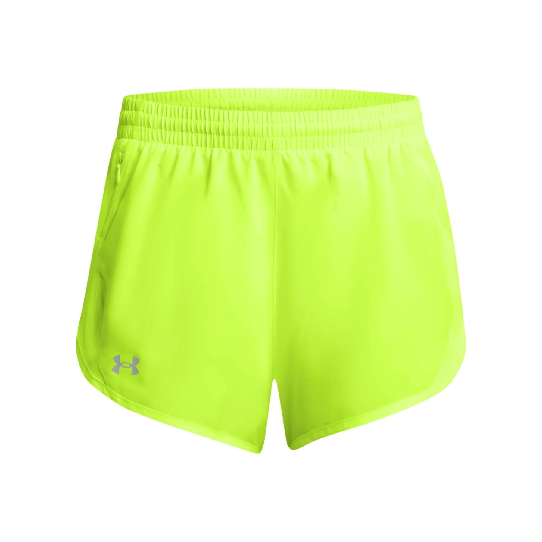 Under Armour Women's Jaune Shorts Fly By 3"