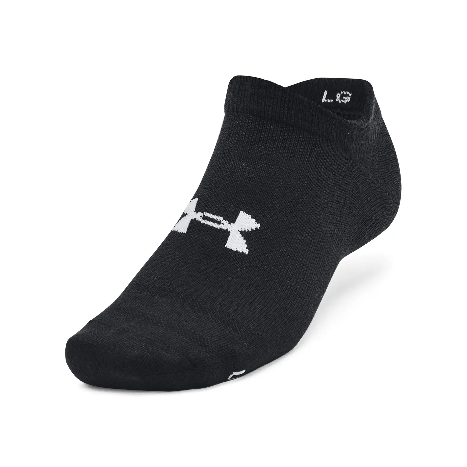 Under Armour Noir Invisible Socks Essential (X6)