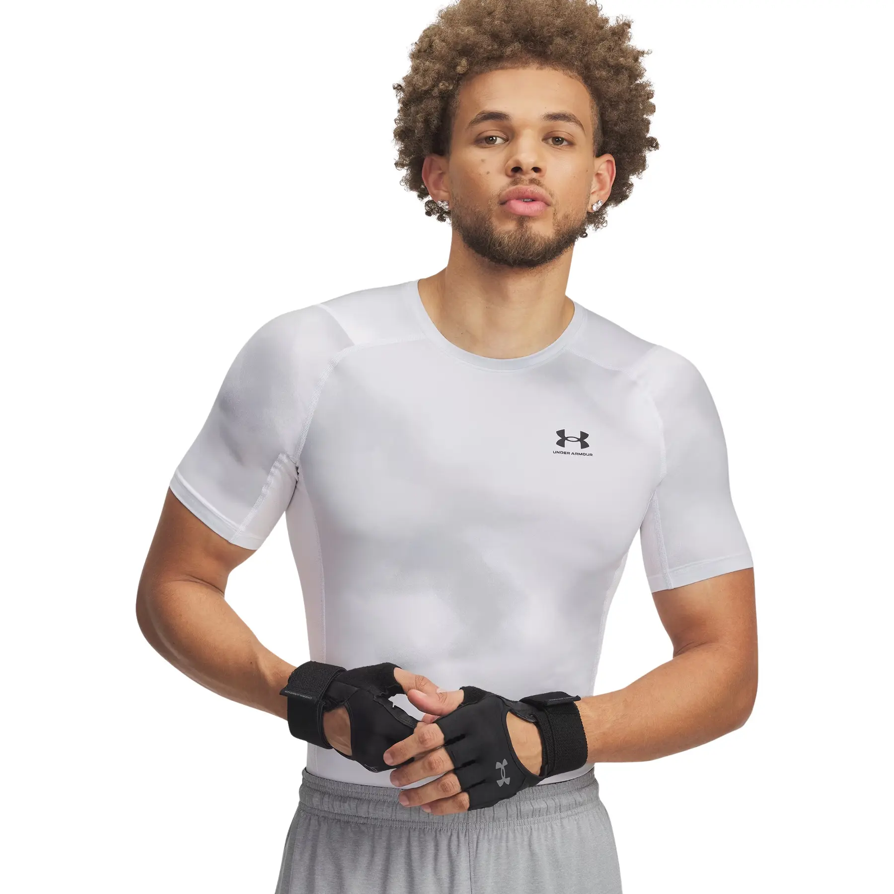 Trikot HeatGear - Blanc - male - Size: L