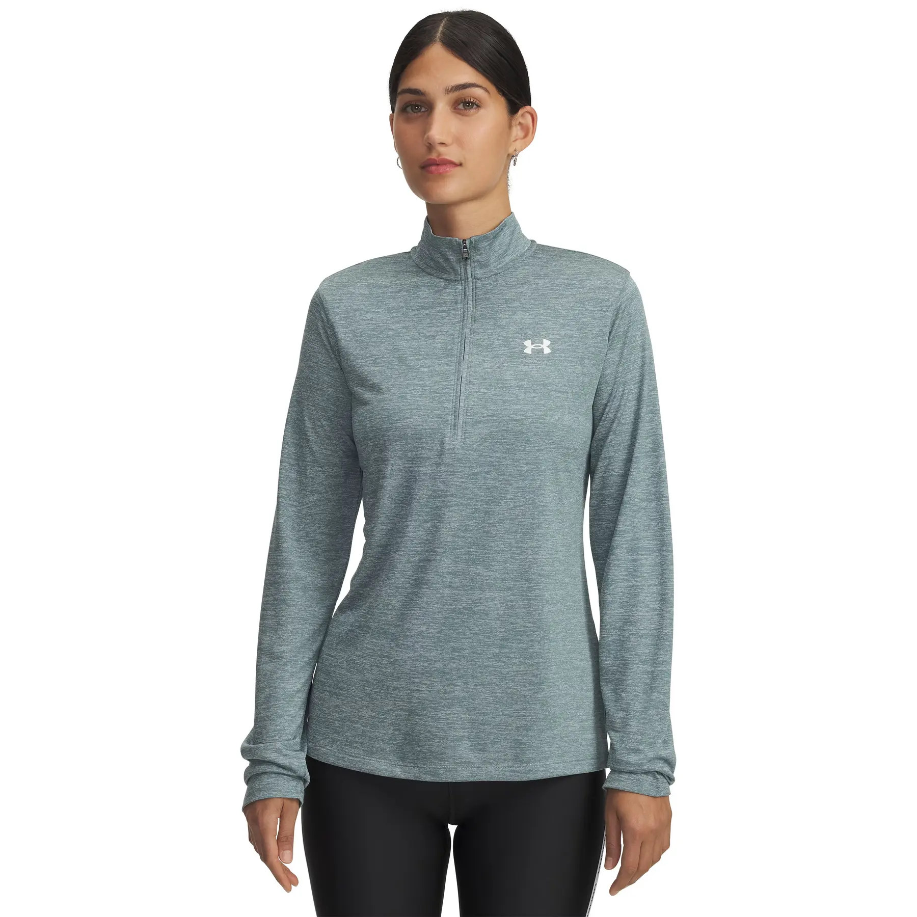Damen-Trainingsoberteil 1/2 Reißverschluss Under Armour Tech