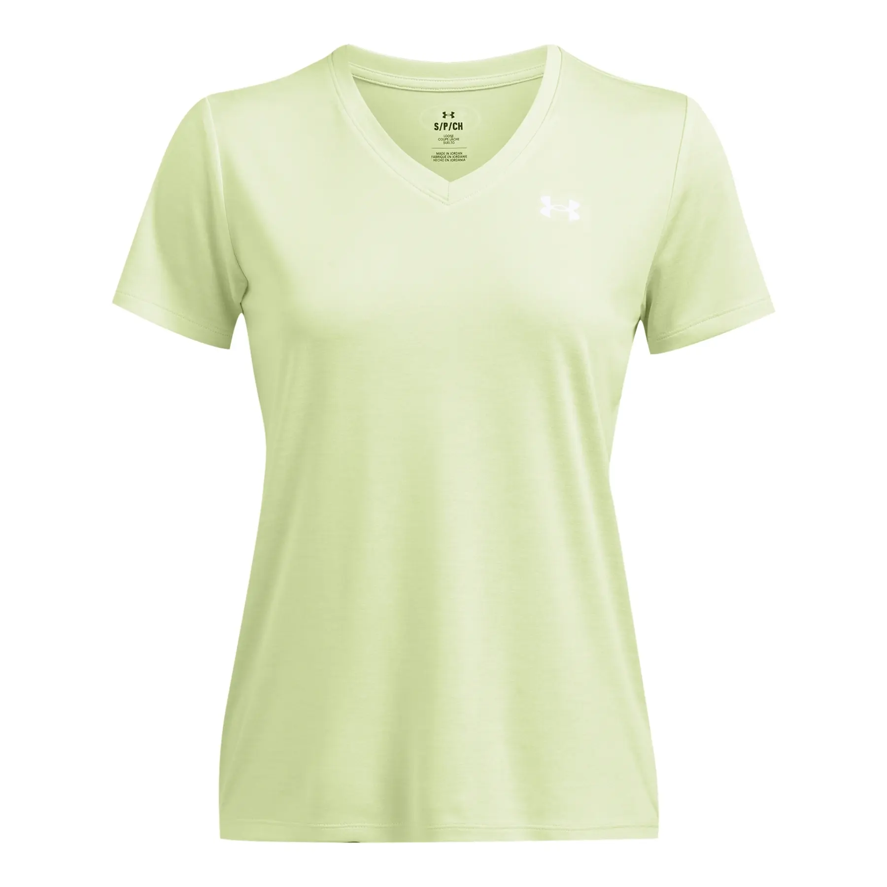 Damen V-Ausschnitt T-Shirt Under Armour Tech™ Twist