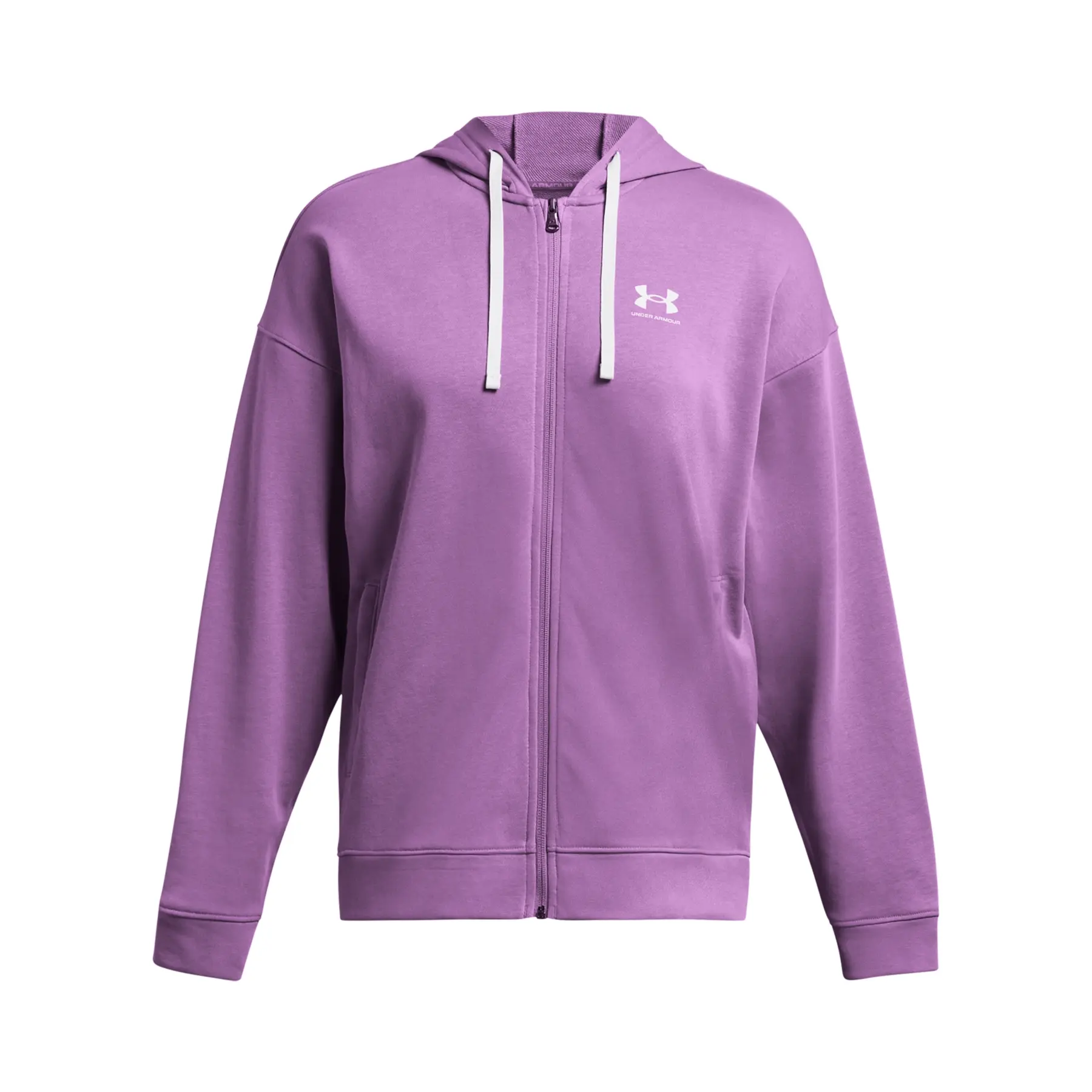Oversize-Hoodie Und Reißverschluss, Damen Under Armour Rival Terry