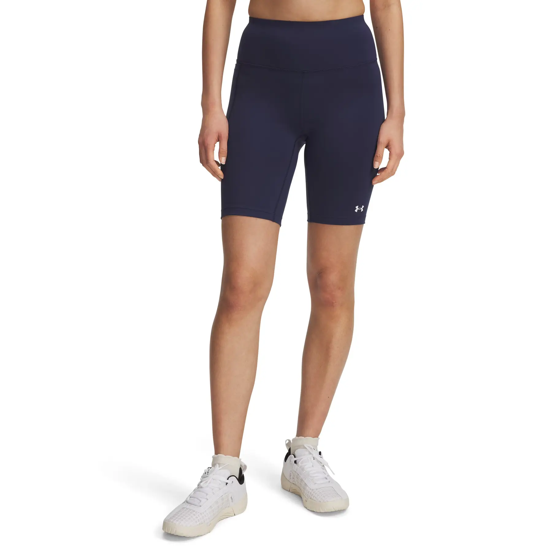 Under Armour Women's Bleu Cycling Shorts Motion