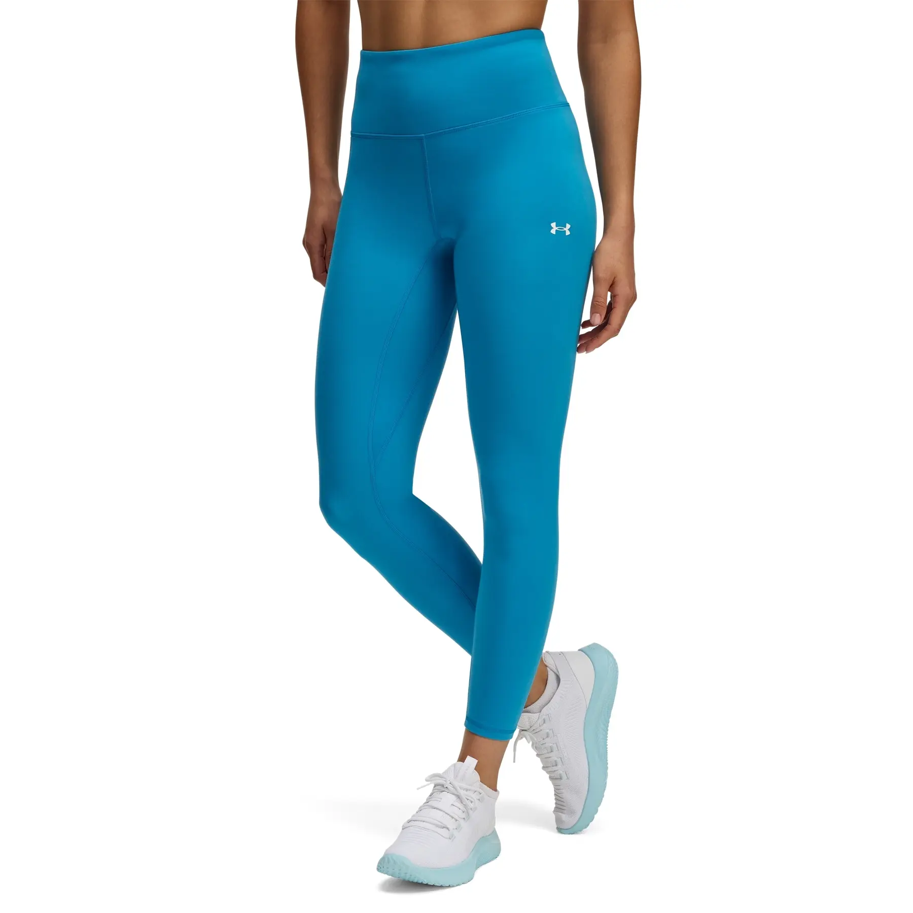 Under Armour Femme Legging longueur chevilles Motion, Bleu, Taille M