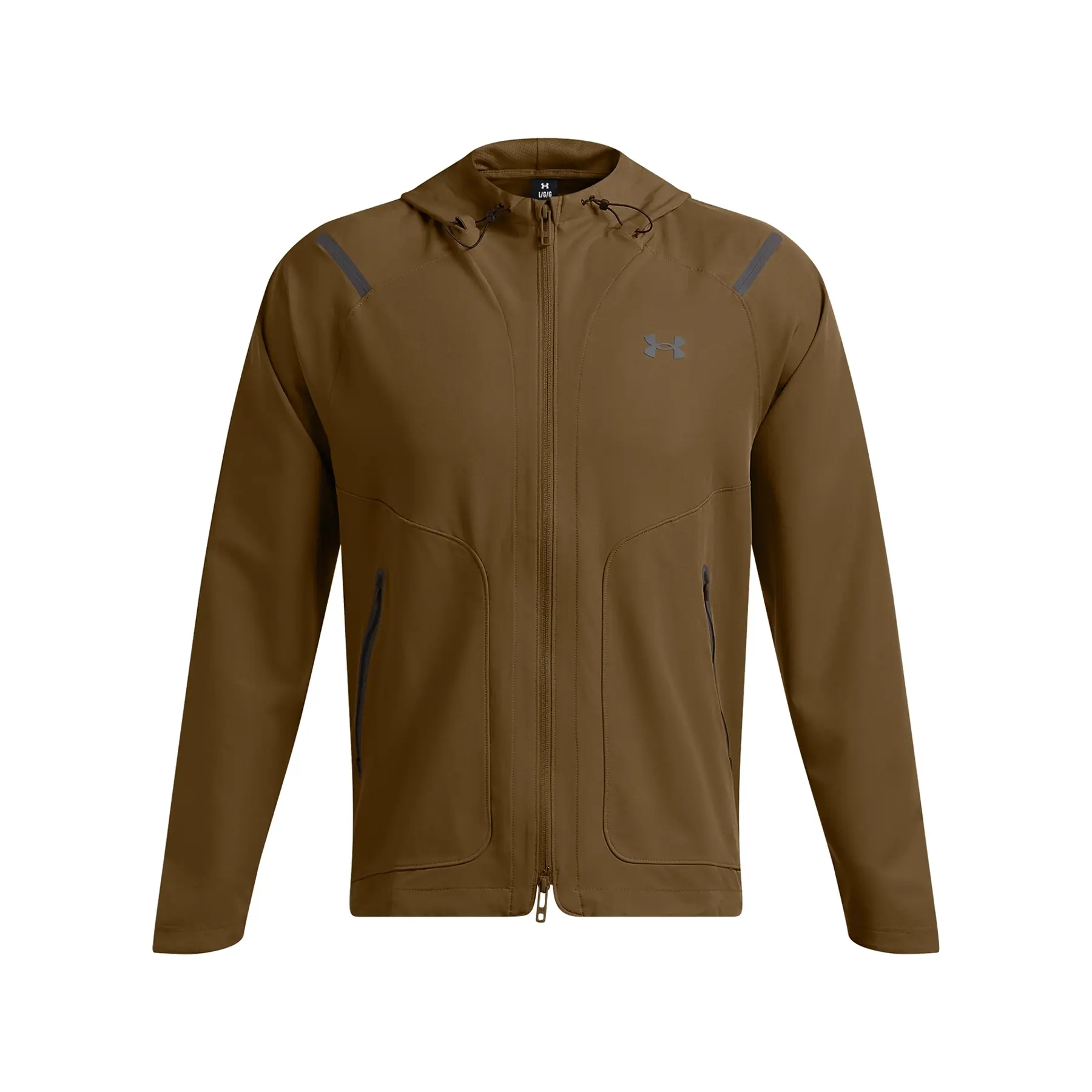 Under Armour Homme Blouson Unstoppable Left Chest, Marron, Taille 2XL