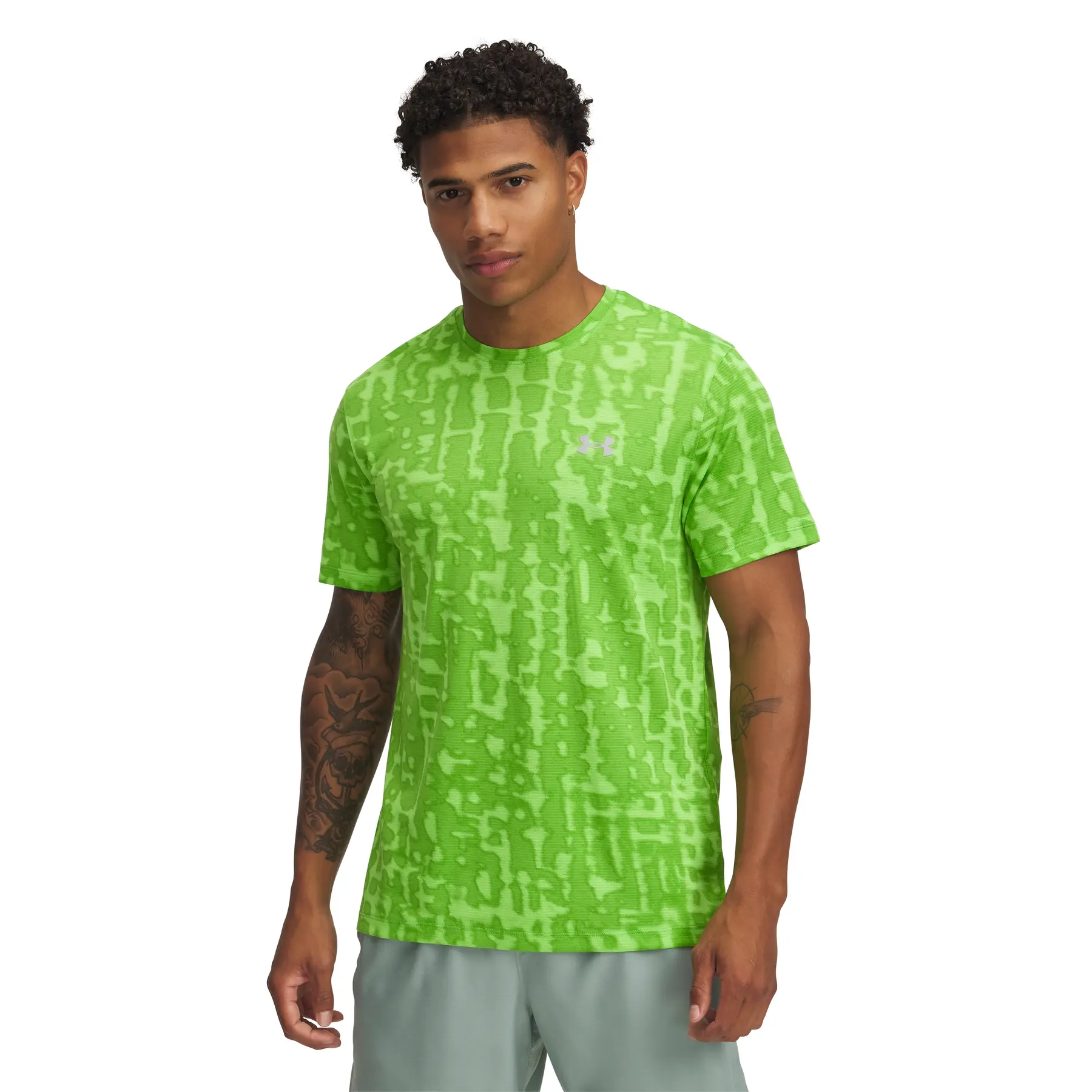 Trikot Launch Printed - Vert - male - Size: XL