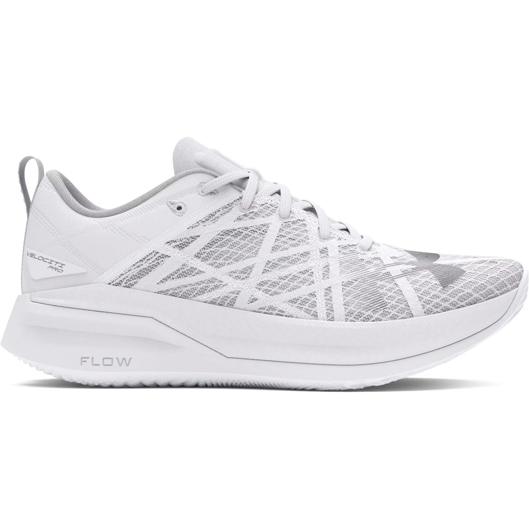 Under Armour Unisex Blanc Running Shoes Velociti Pro