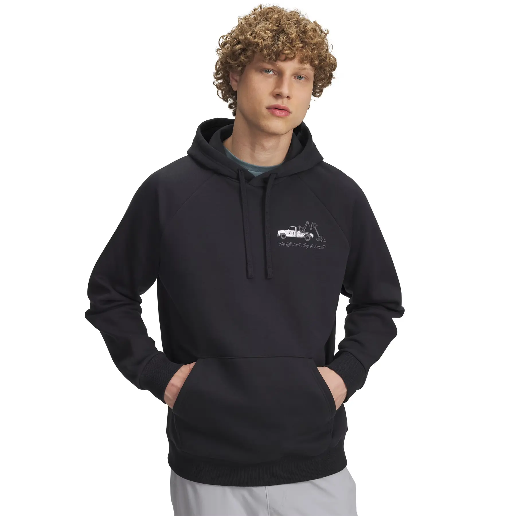 Hoodie Under Armour Rival HBR Logo