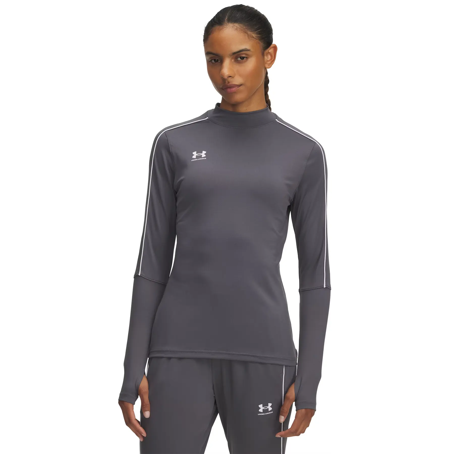 Langarmtrikot für Damen Challenger - Gris - female - Size: M