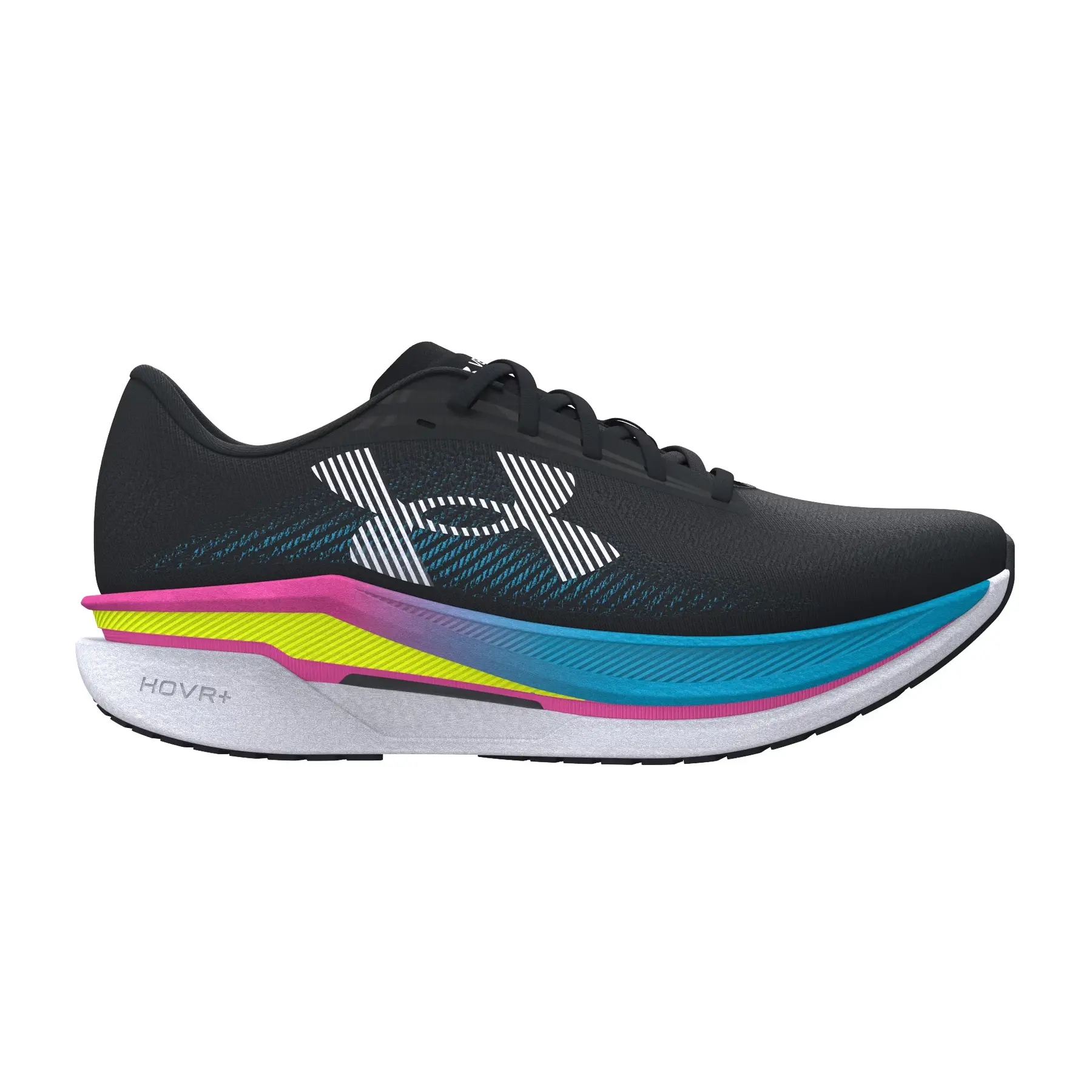 Under Armour Unisex Noir Running Shoes Velociti Pro