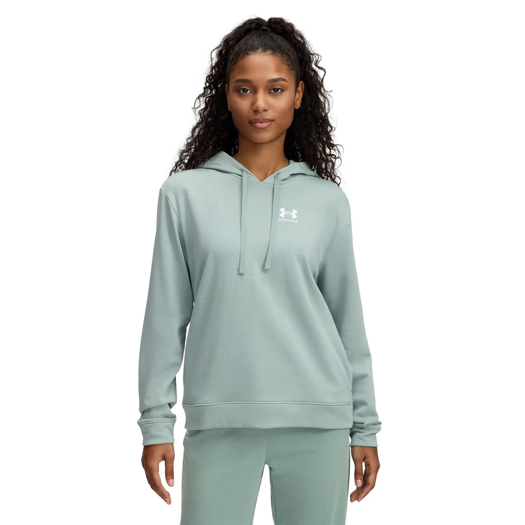 Dames Hoodie Under Armour Rival Terry