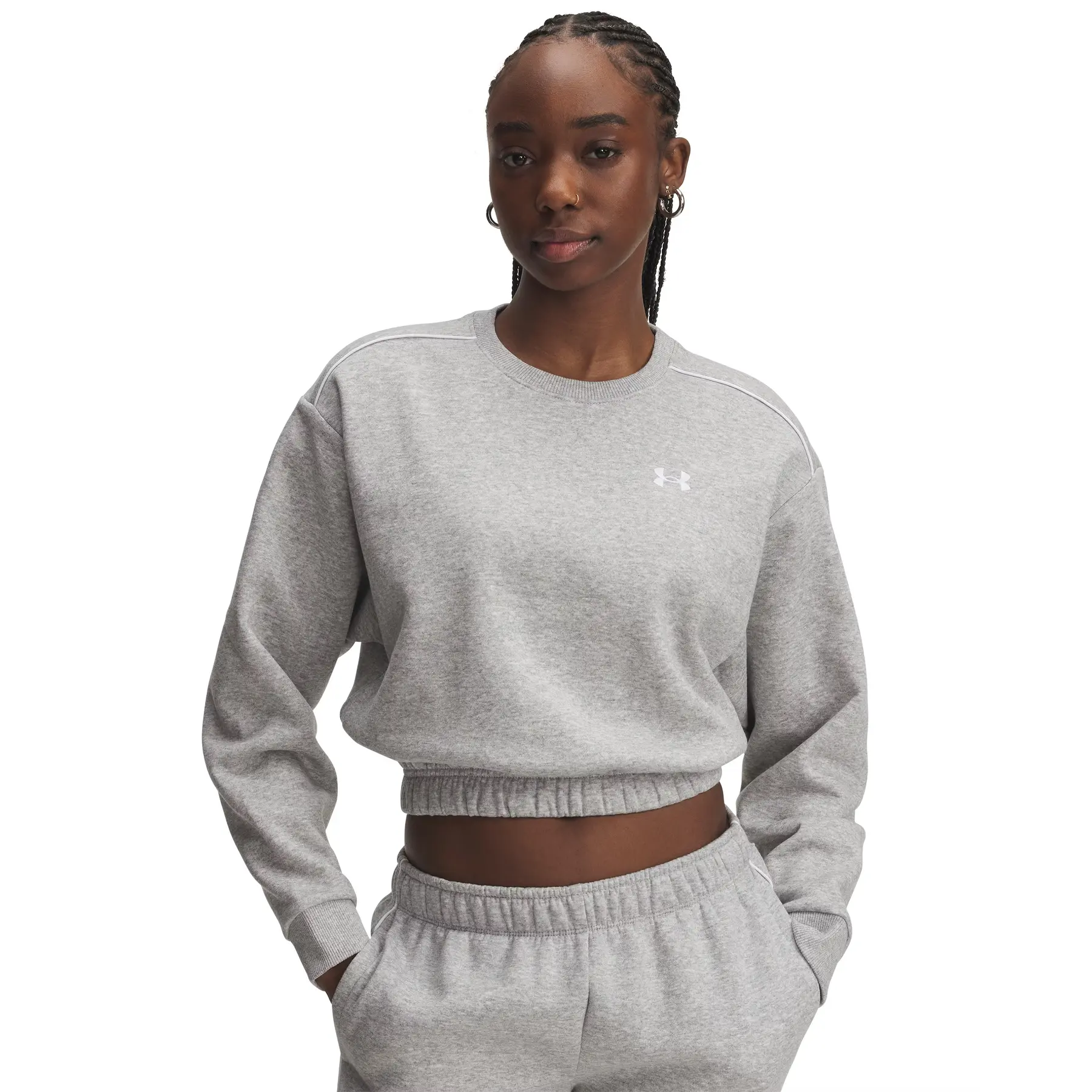Sweatshirt Damen Under Armour Rival Piped