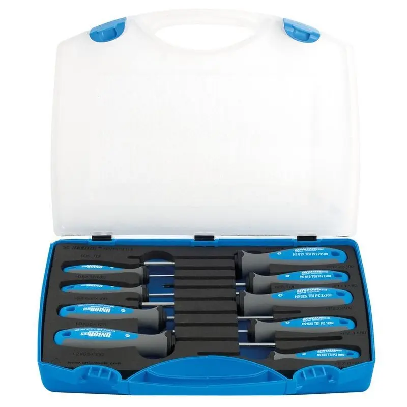 Image of Teile Kit flache Schraubendreher Unior (x9)