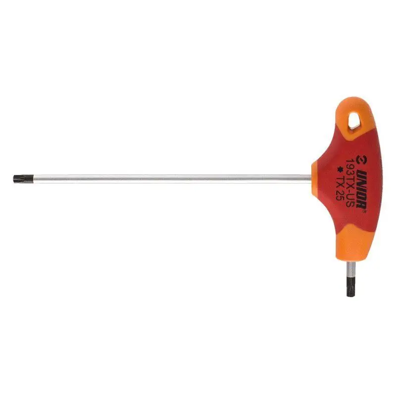 T-Handschraubendreher Torx mit Griff Unior 193TX-US 20