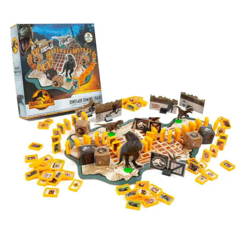 Gesellschaftsspiele Domino Universal Studios Jurassic World Run