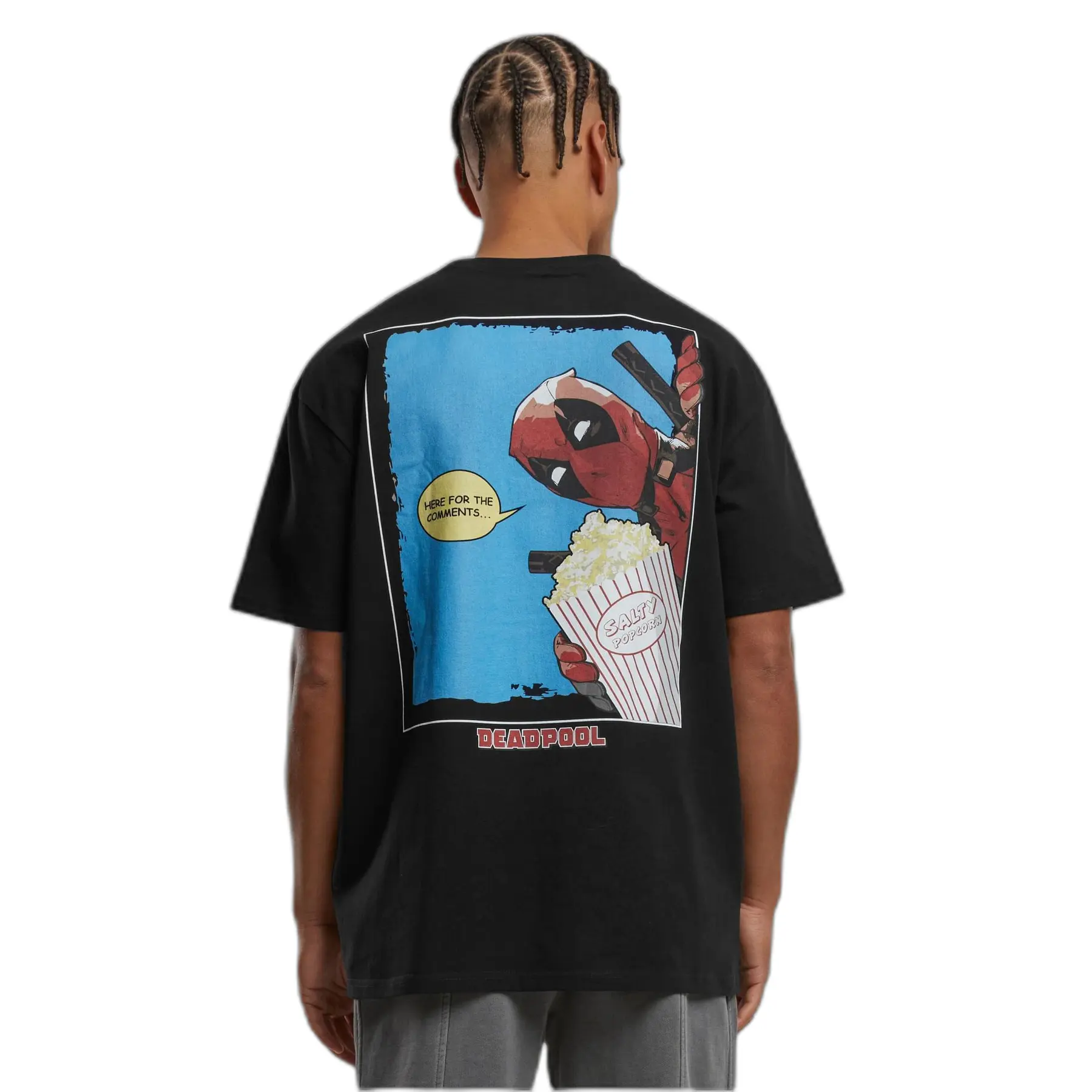 4068841785292 - Oversized T-Shirt Deadpool Salty Popcorn