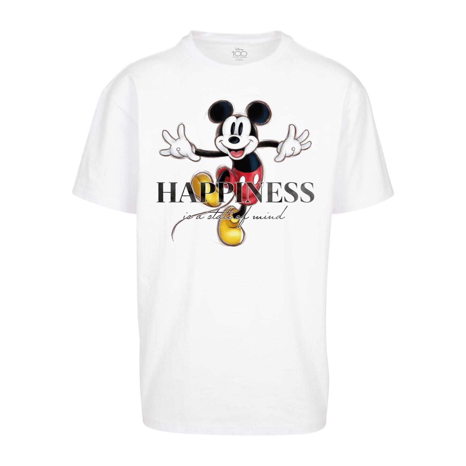 4066051416432 - Übergroßes T-Shirt Disney 100 Mickey Happiness
