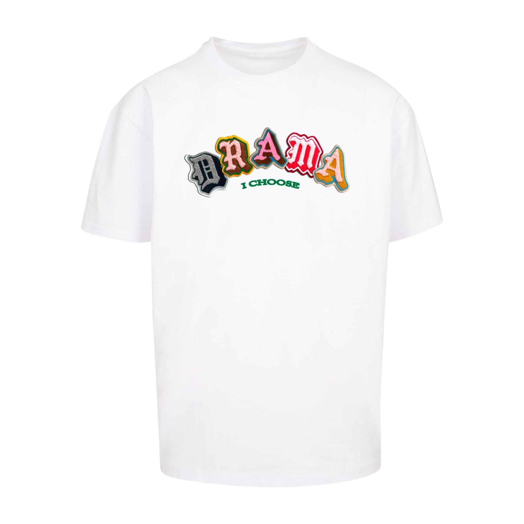 9940004220367 - Übergroßes T-Shirt Drama I choose Heavy