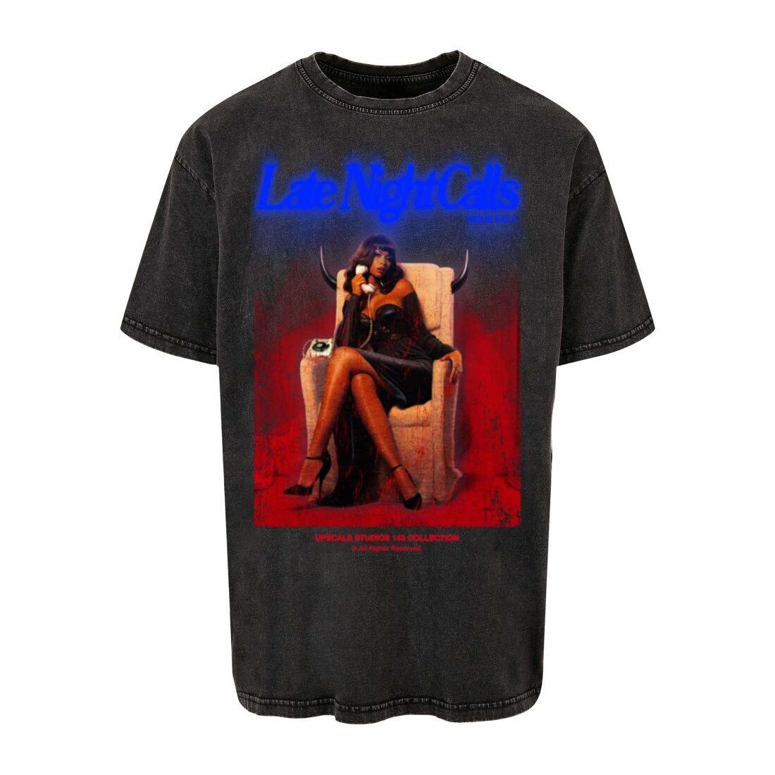 9940004207511 - Übergroßes T-Shirt Late Night Calls Acid Heavy