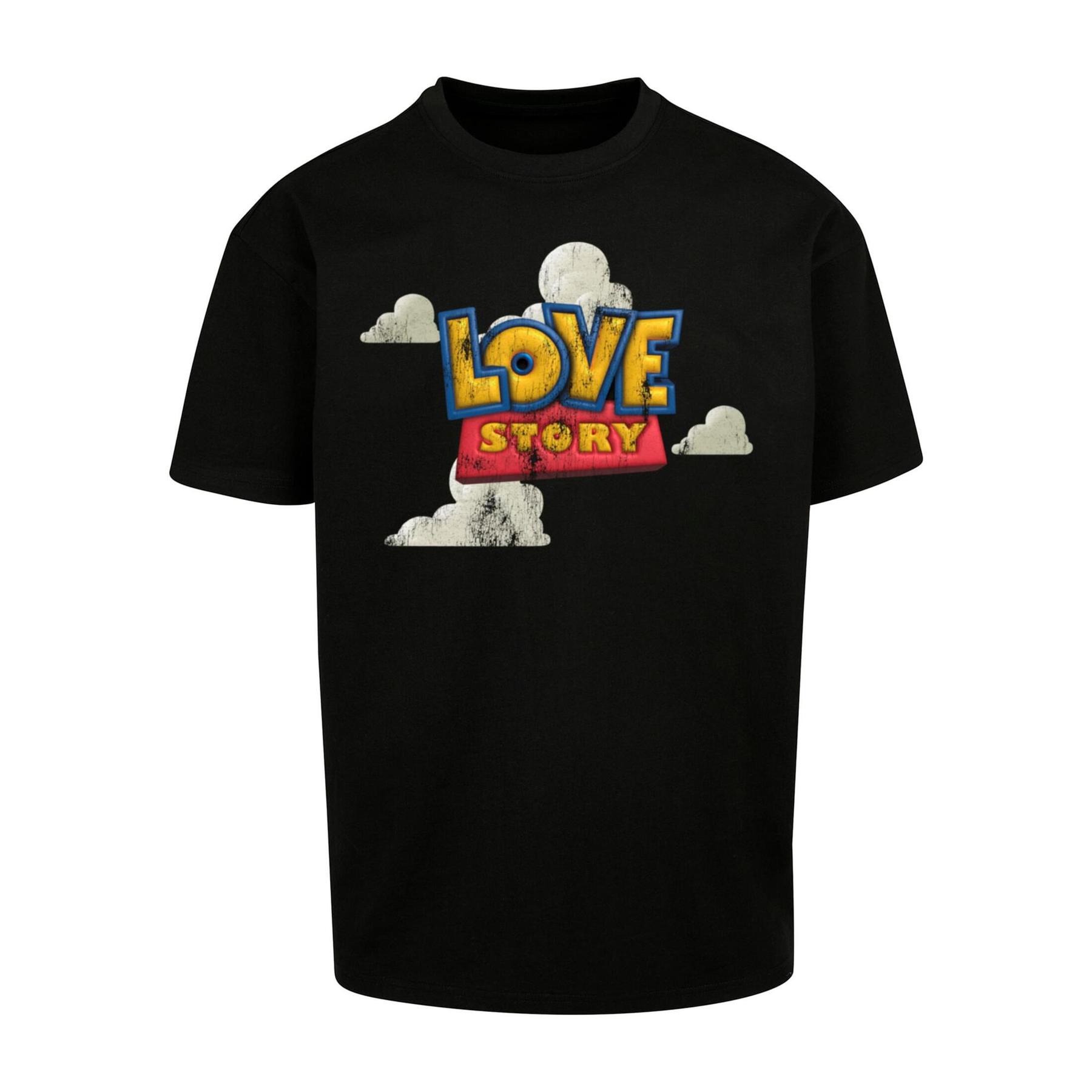 9940004219705 - Übergroßes T-Shirt Love Story Heavy
