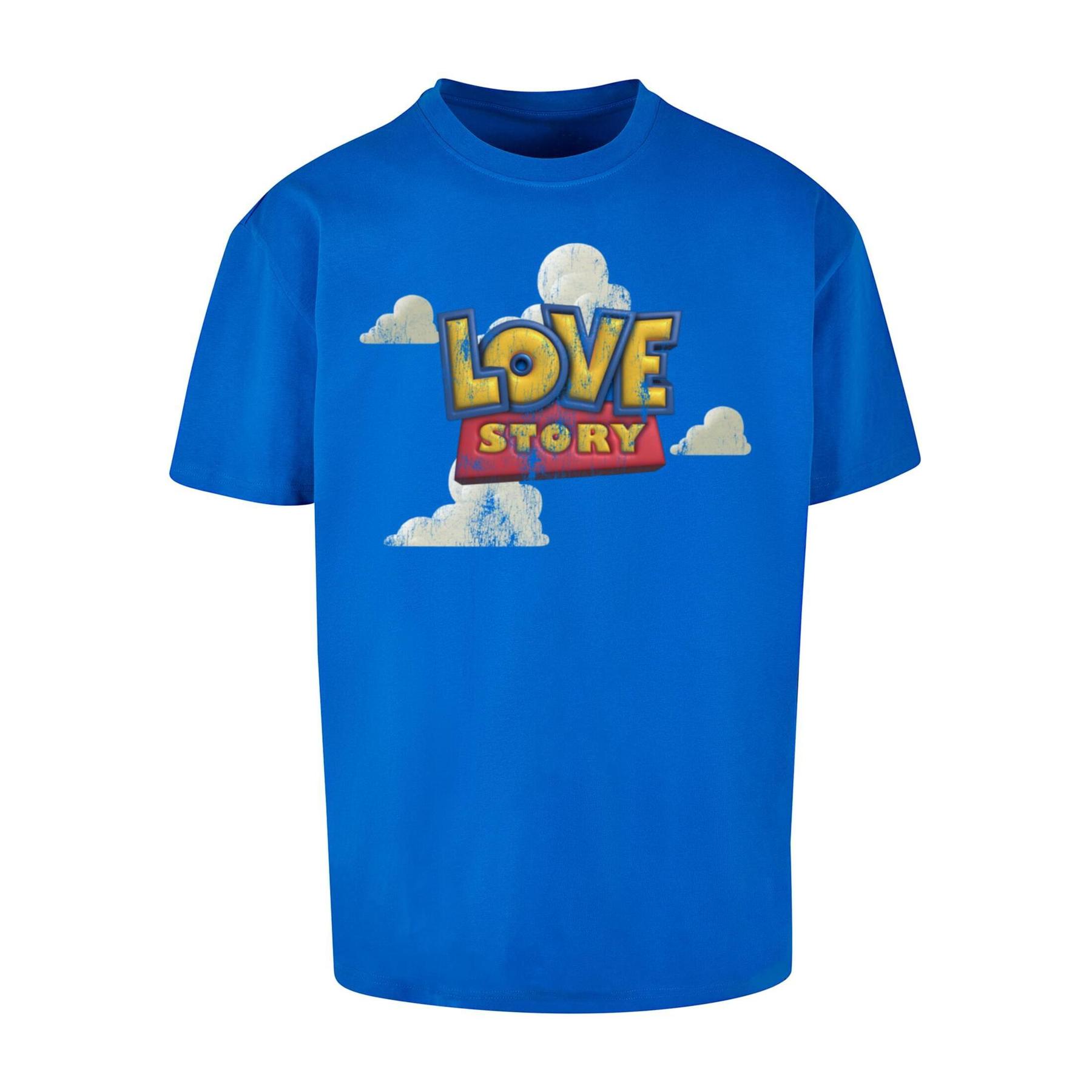 9940004220305 - Übergroßes T-Shirt Love Story Heavy