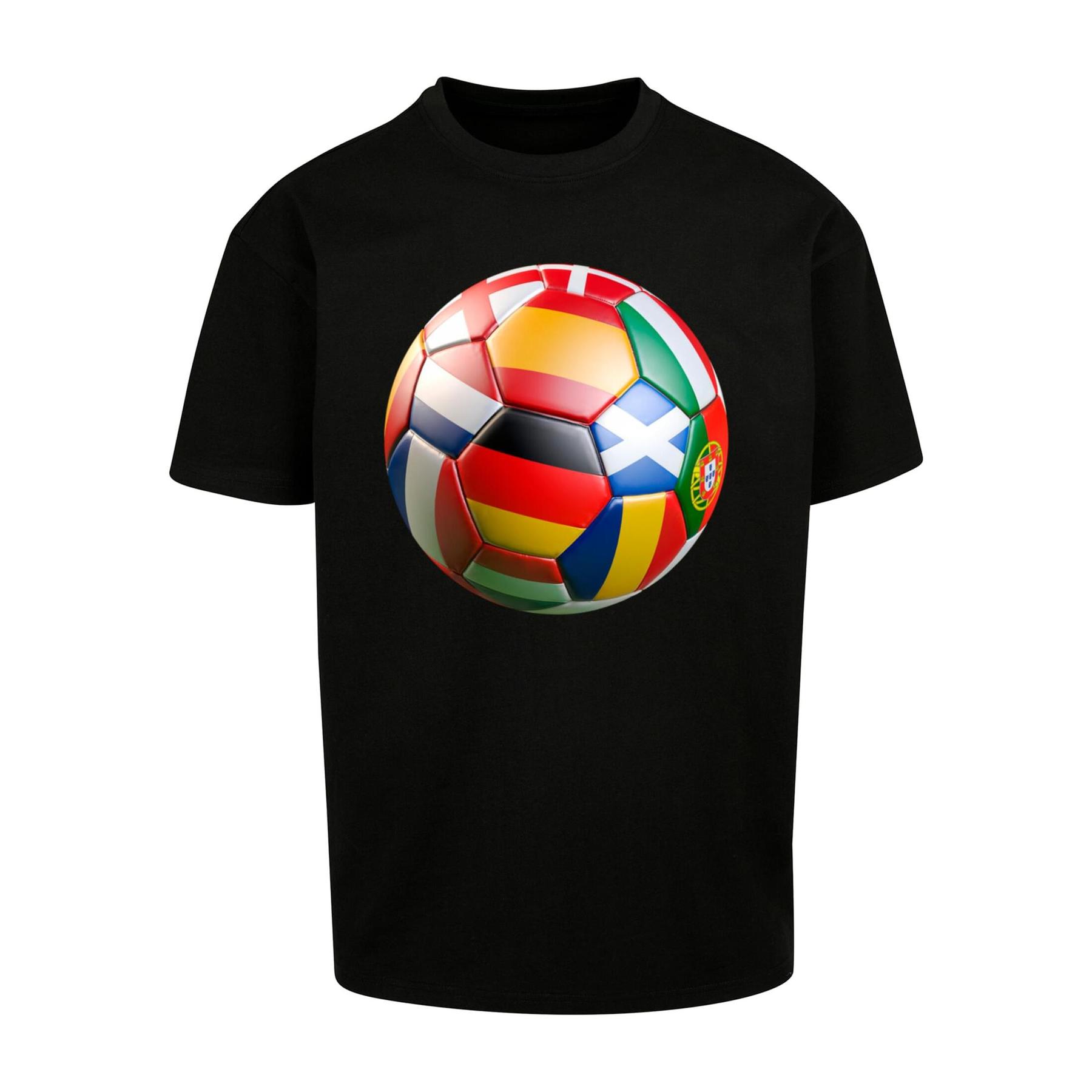 4068841435555 - T-Shirt Footballs coming Home Europe Tour