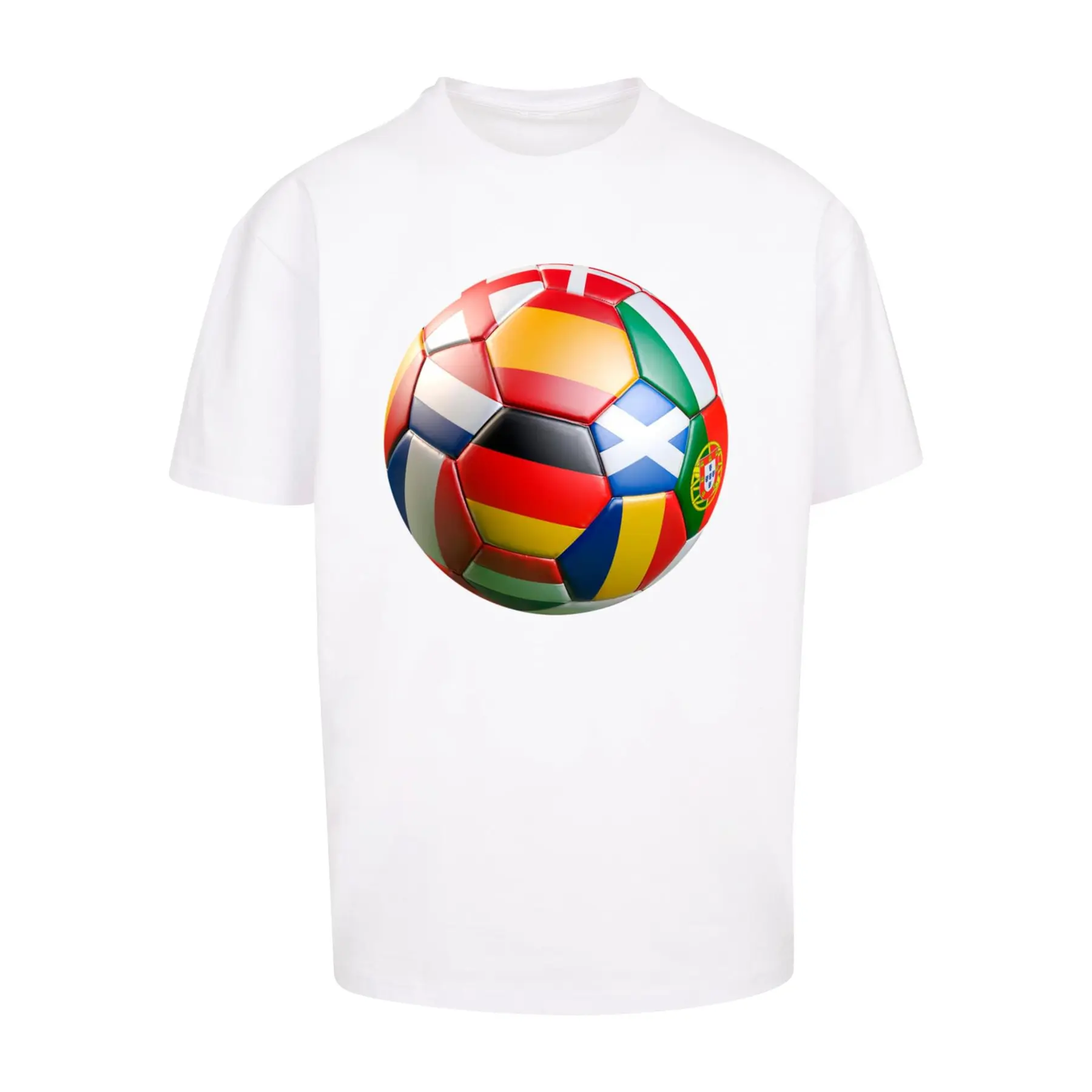 4068841435708 - T-Shirt Footballs coming Home Europe Tour