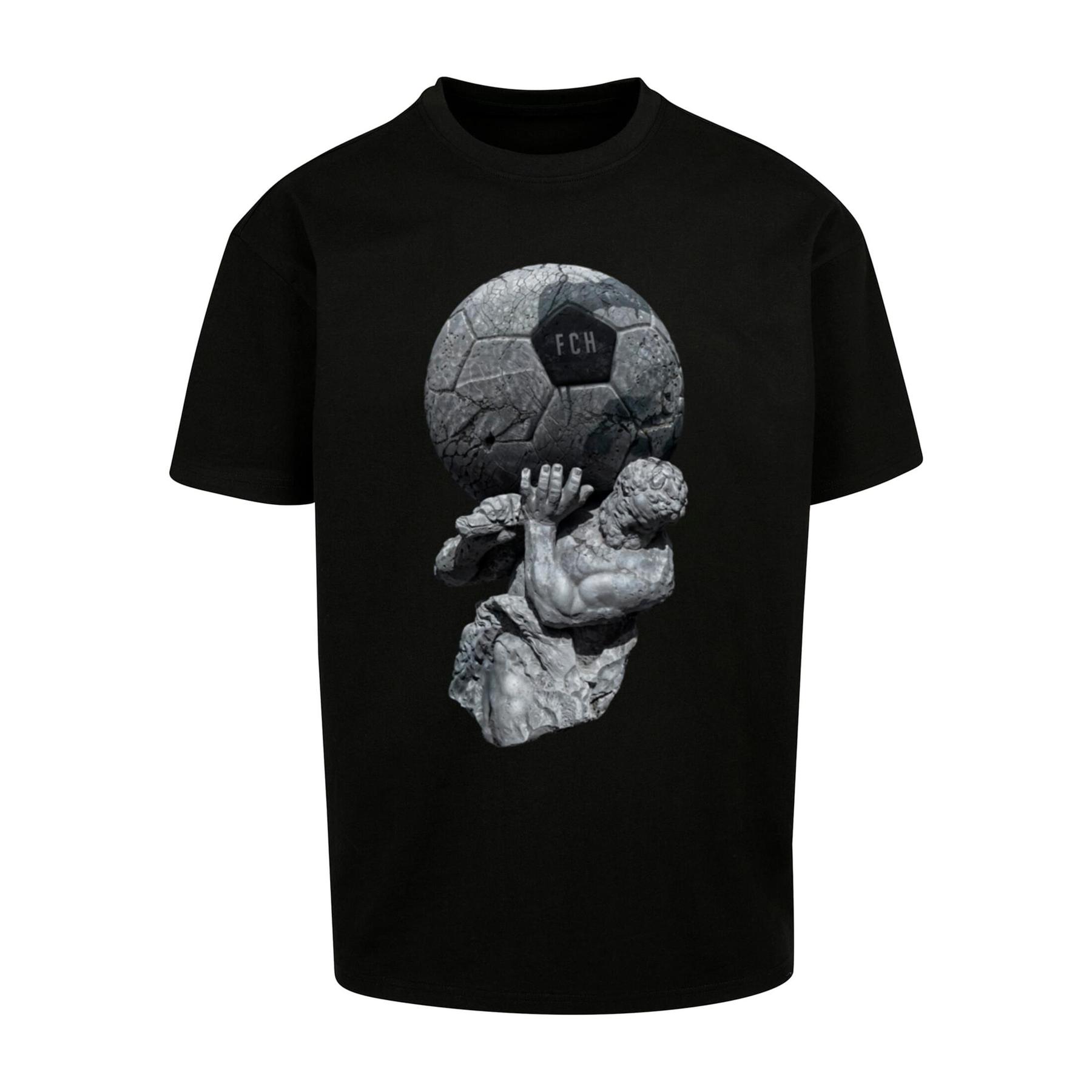 4068841435890 - T-Shirt Footballs coming Home Play God
