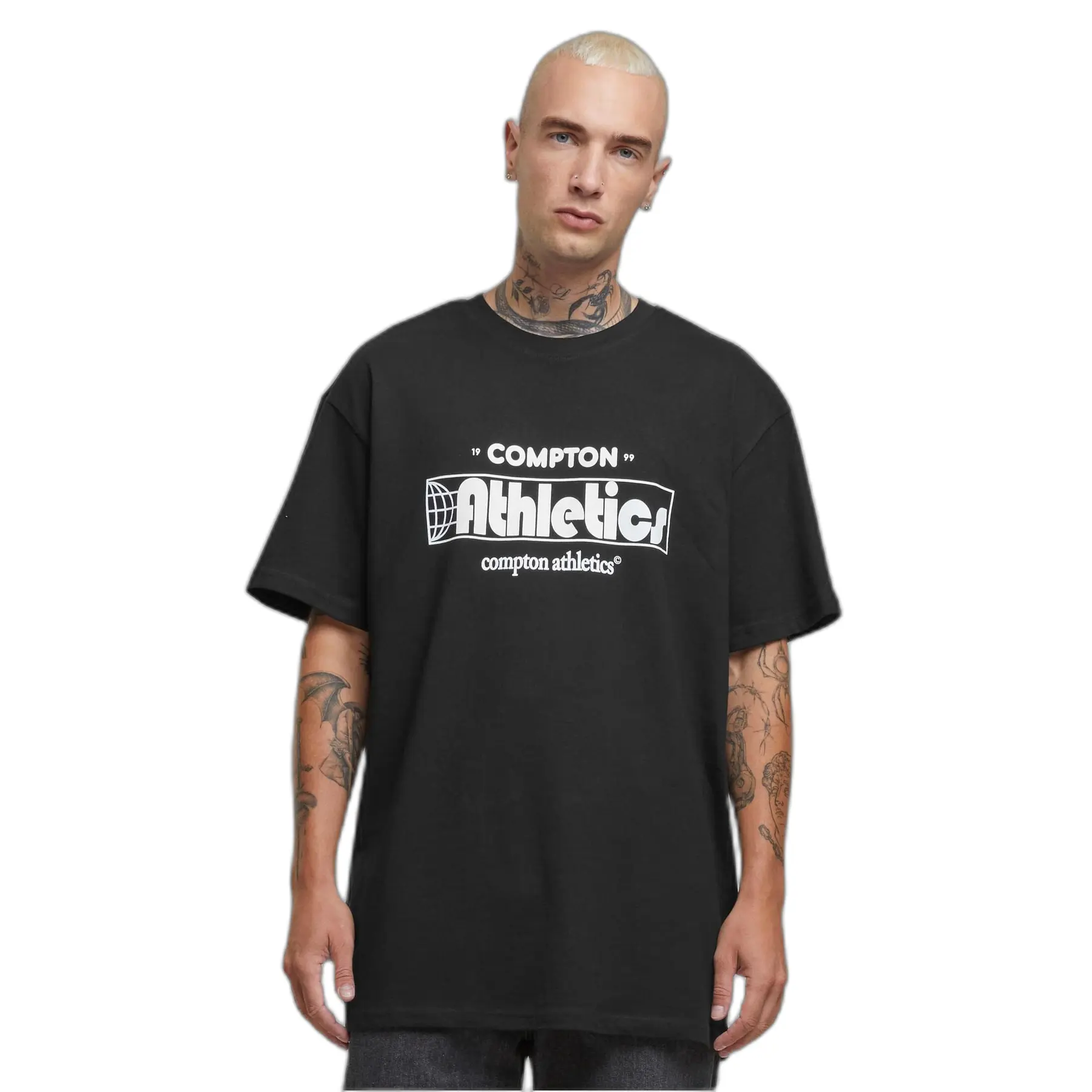 4069389182505 - Oversized T-Shirt Compton Athletic Club