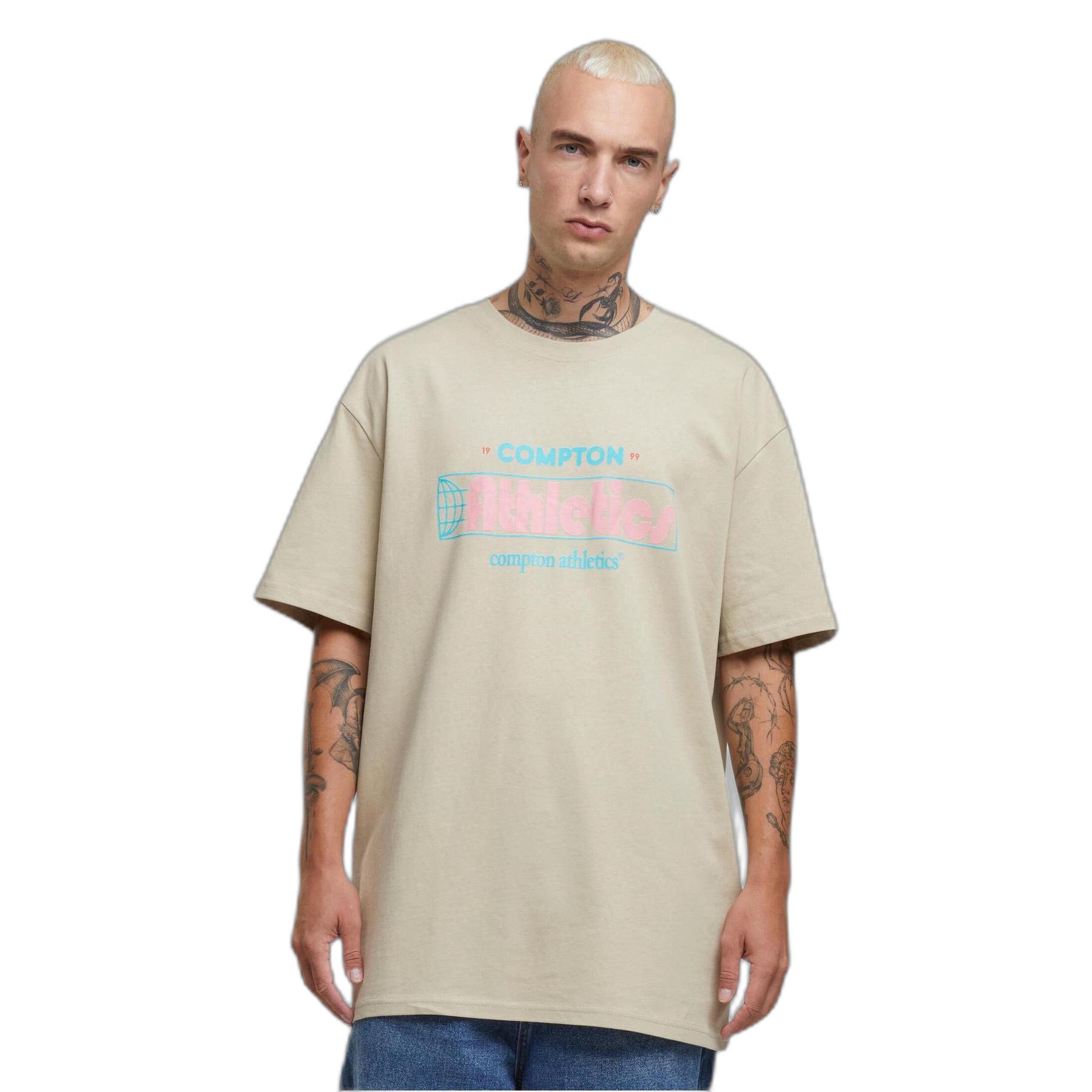 4069389182642 - Oversized T-Shirt Compton Athletic Club Oversize