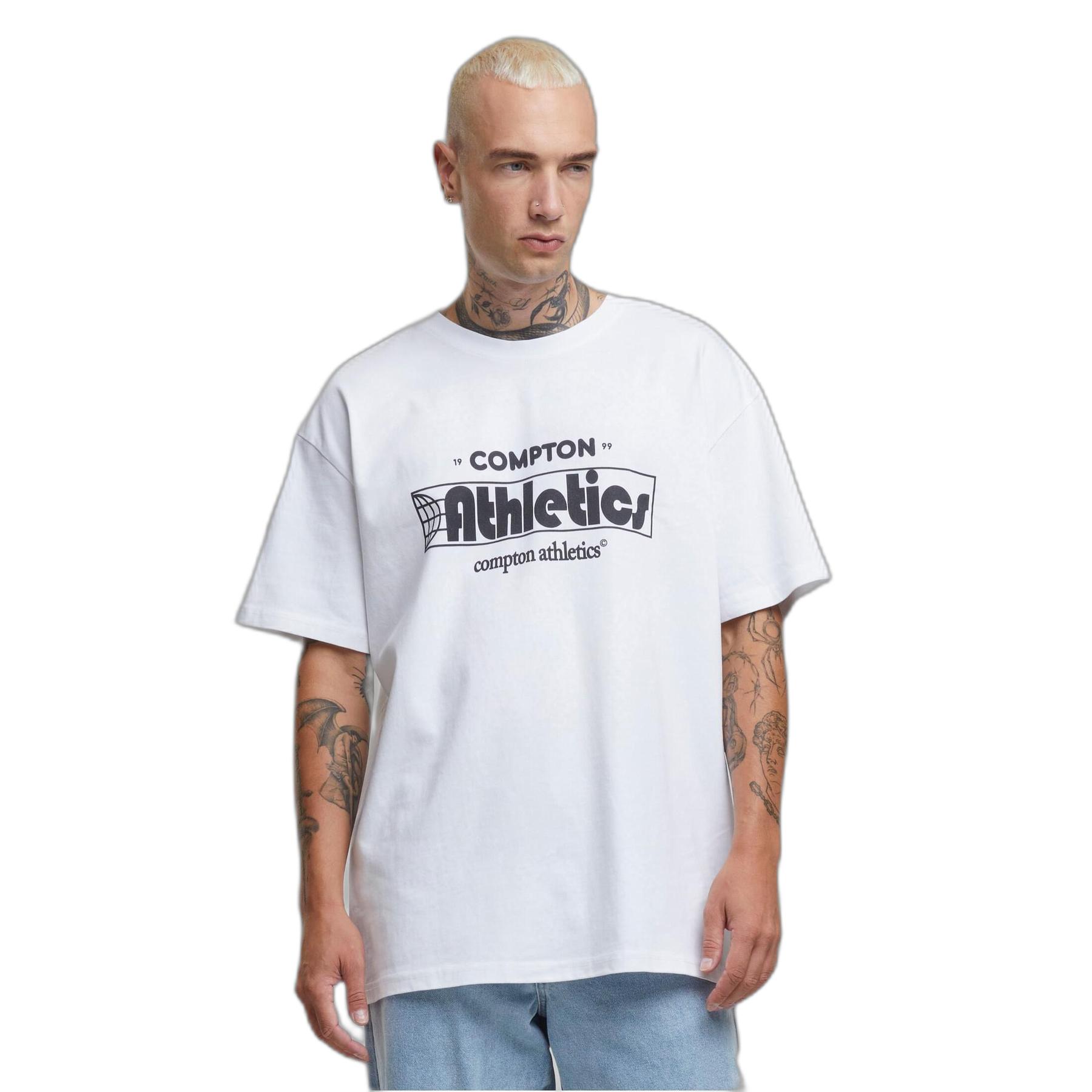 4069389182697 - Oversized T-Shirt Compton Athletic Club