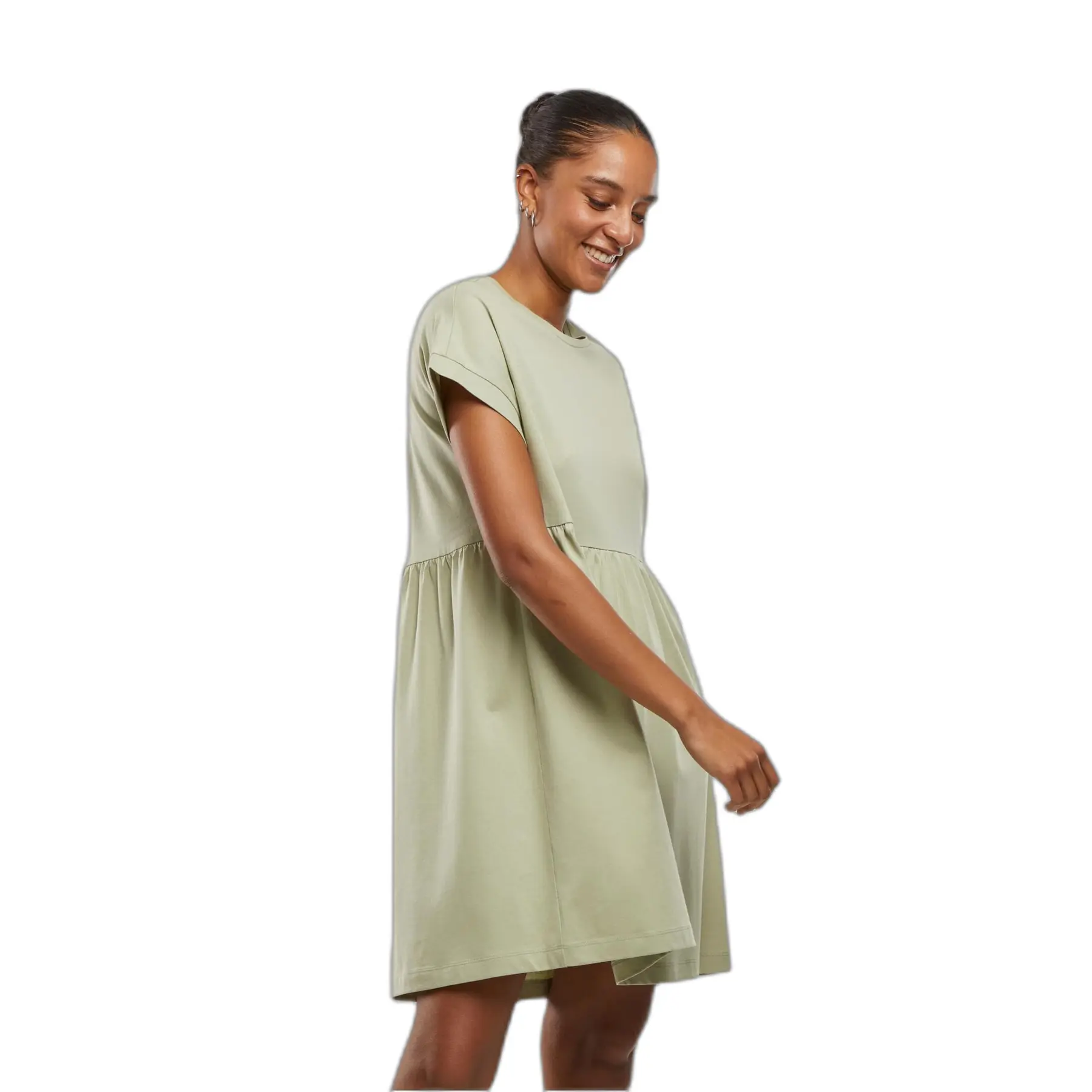 Women's t-shirt dress Urban Classics Organic Empire Valance