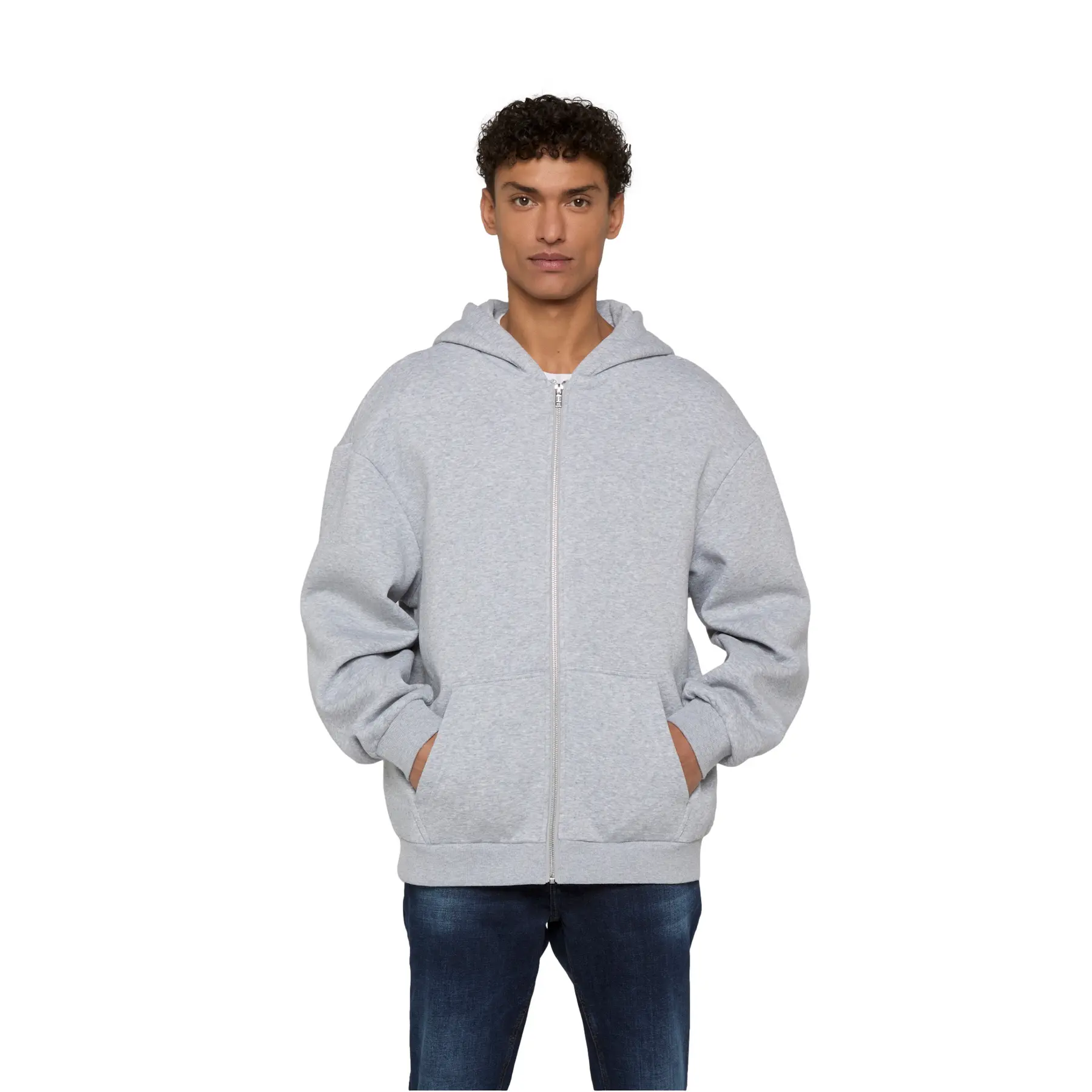 Full zip hoodie Urban Classics Fluffy