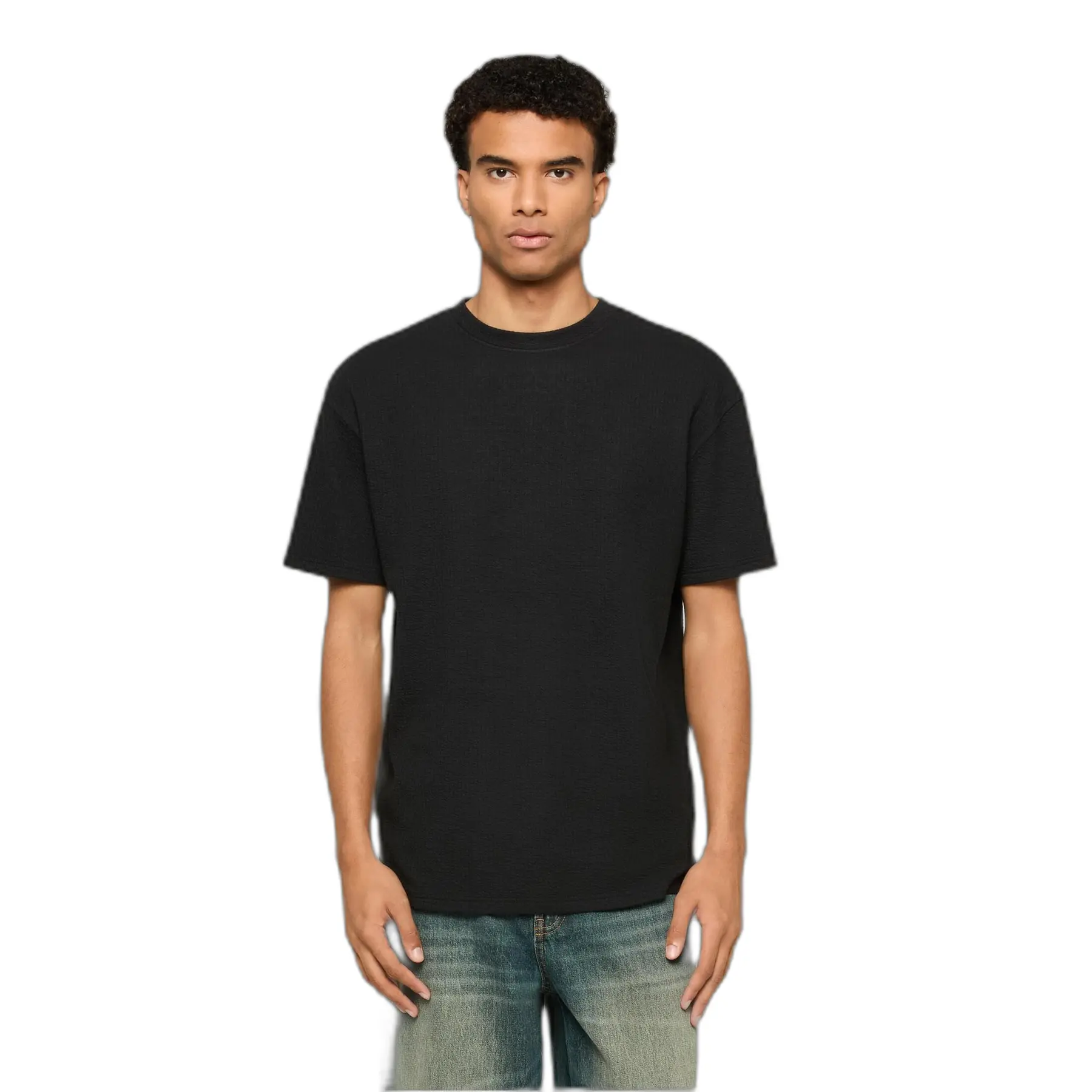 Lässiges Struktur-T-Shirt Urban Classics