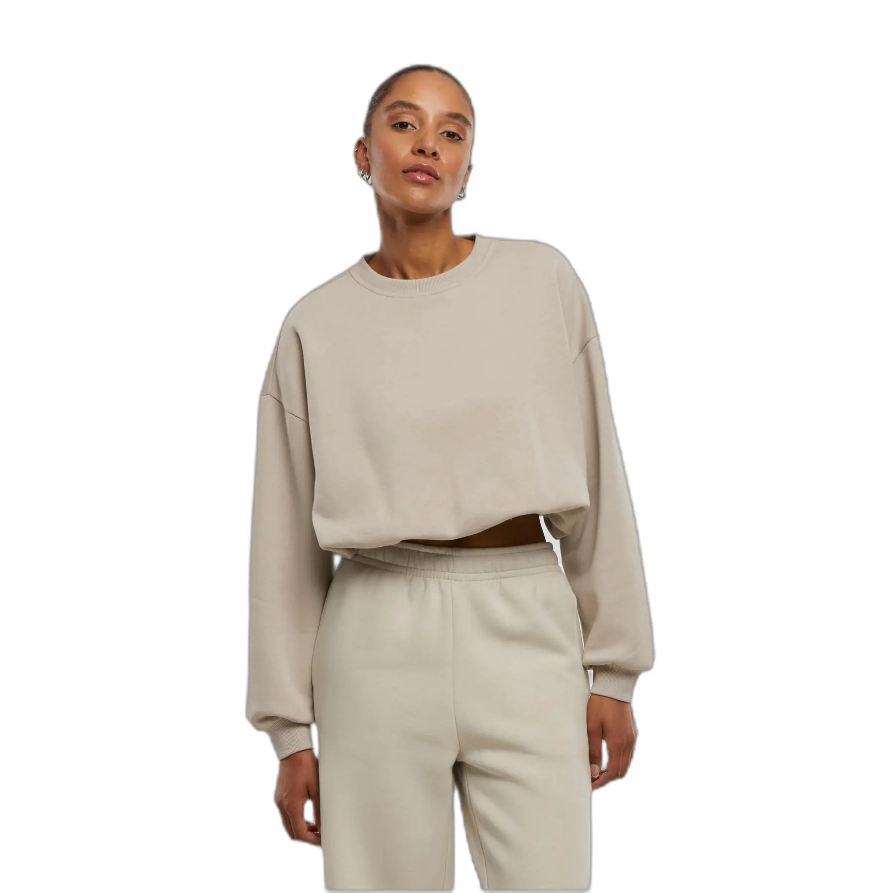 Sweatshirt crop Damen Urban Classics