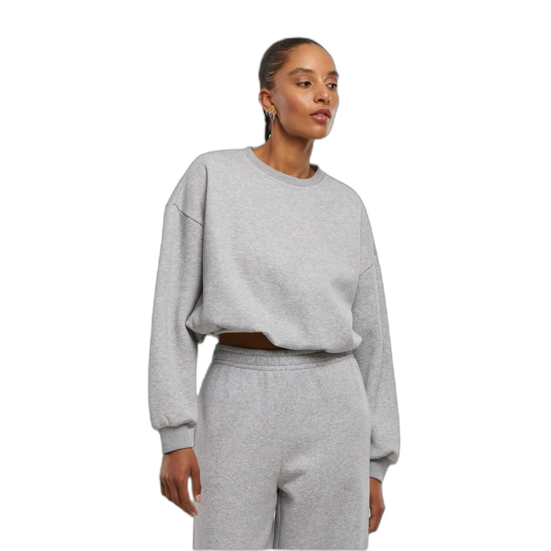 Sweatshirt crop Damen Urban Classics