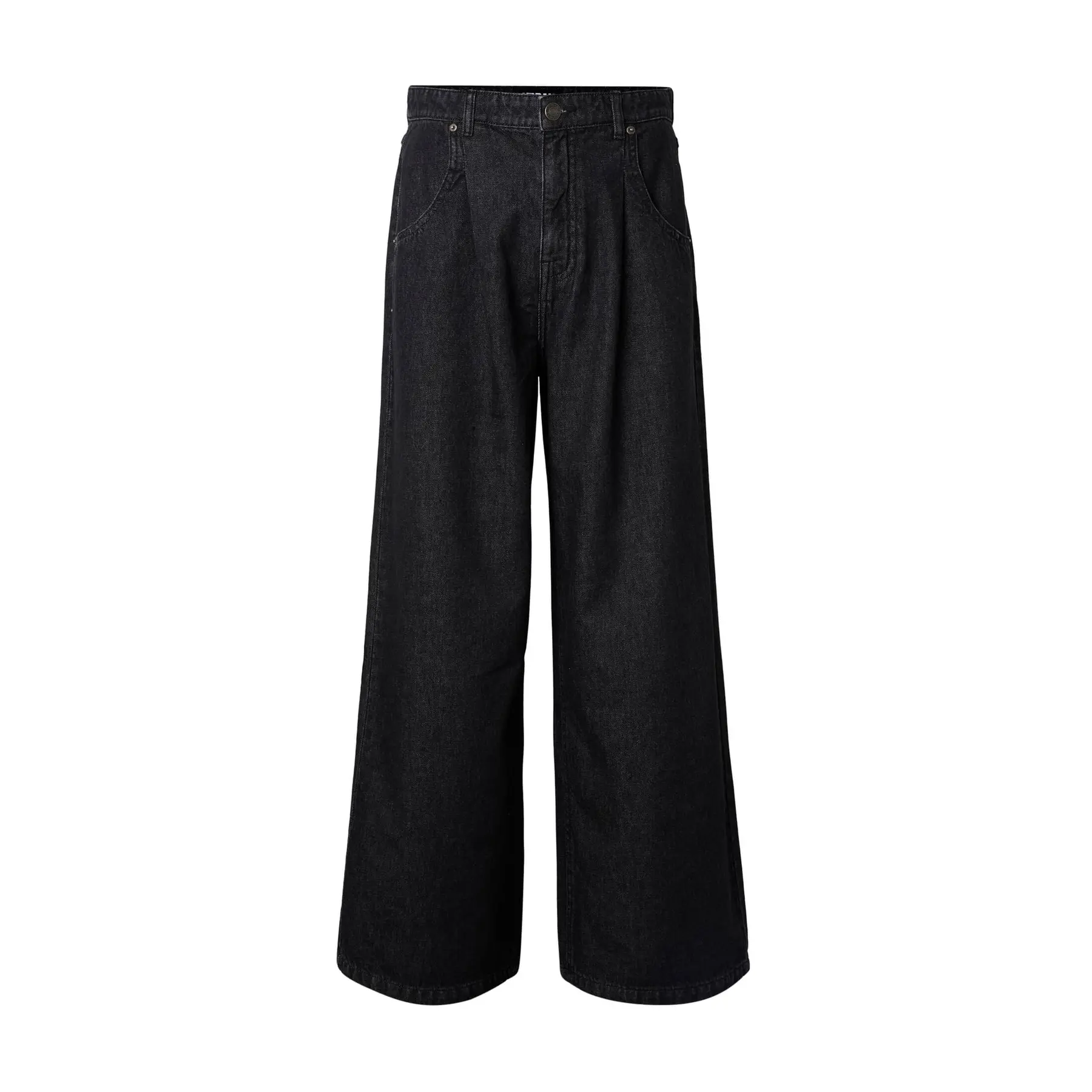 Image of Plissierte Lockerjeans mit Tasche Urban Classics