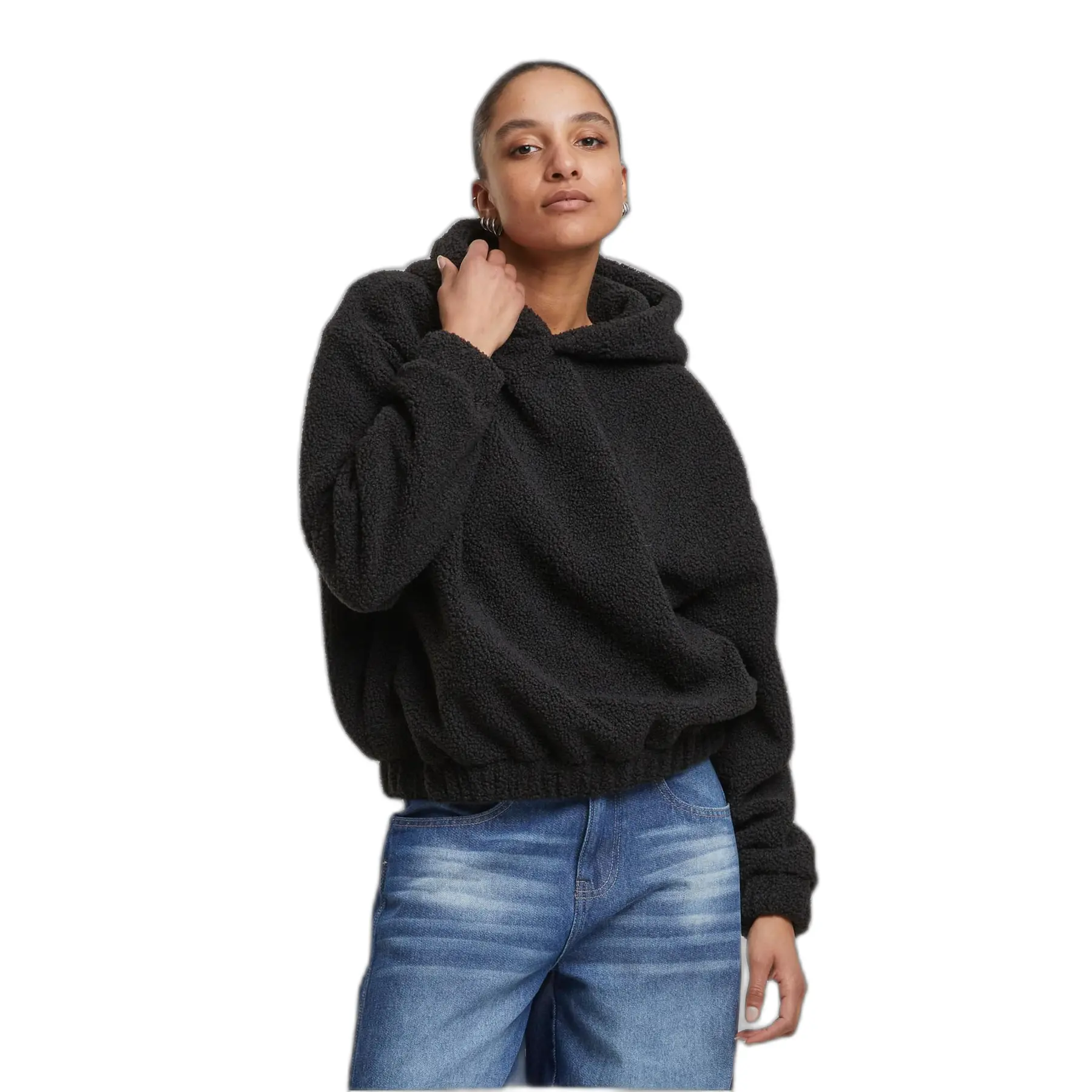 4065812869326 - Fleece mit Kapuze Damen Urban Classics