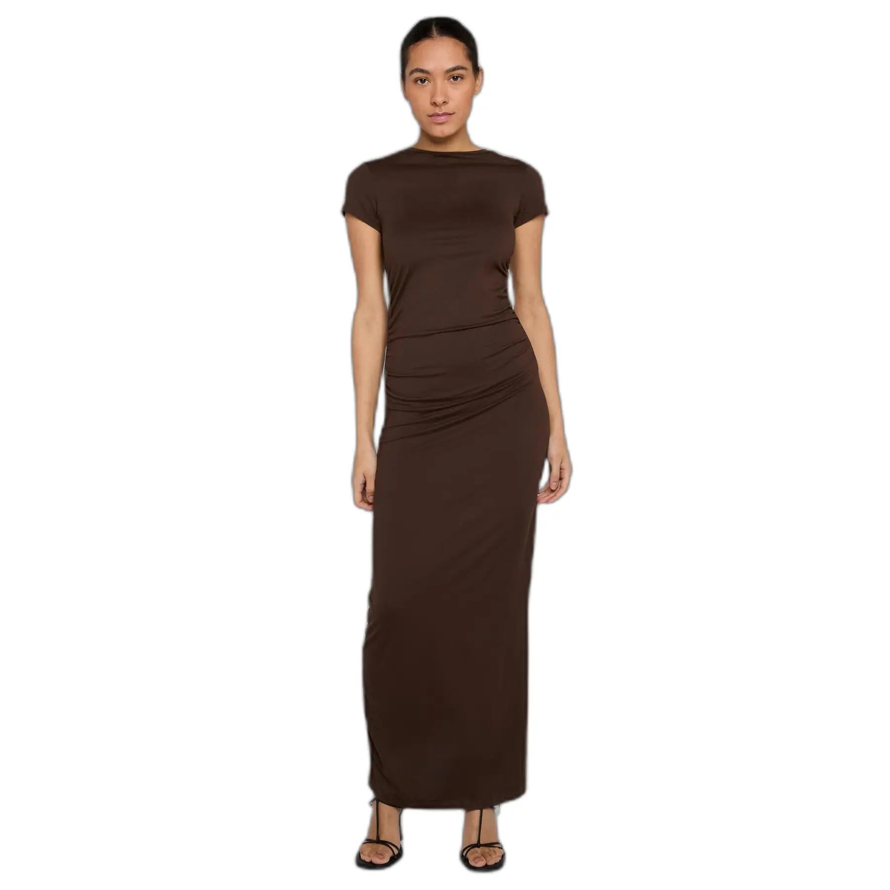 Abito lungo in jersey da donna  Stretch