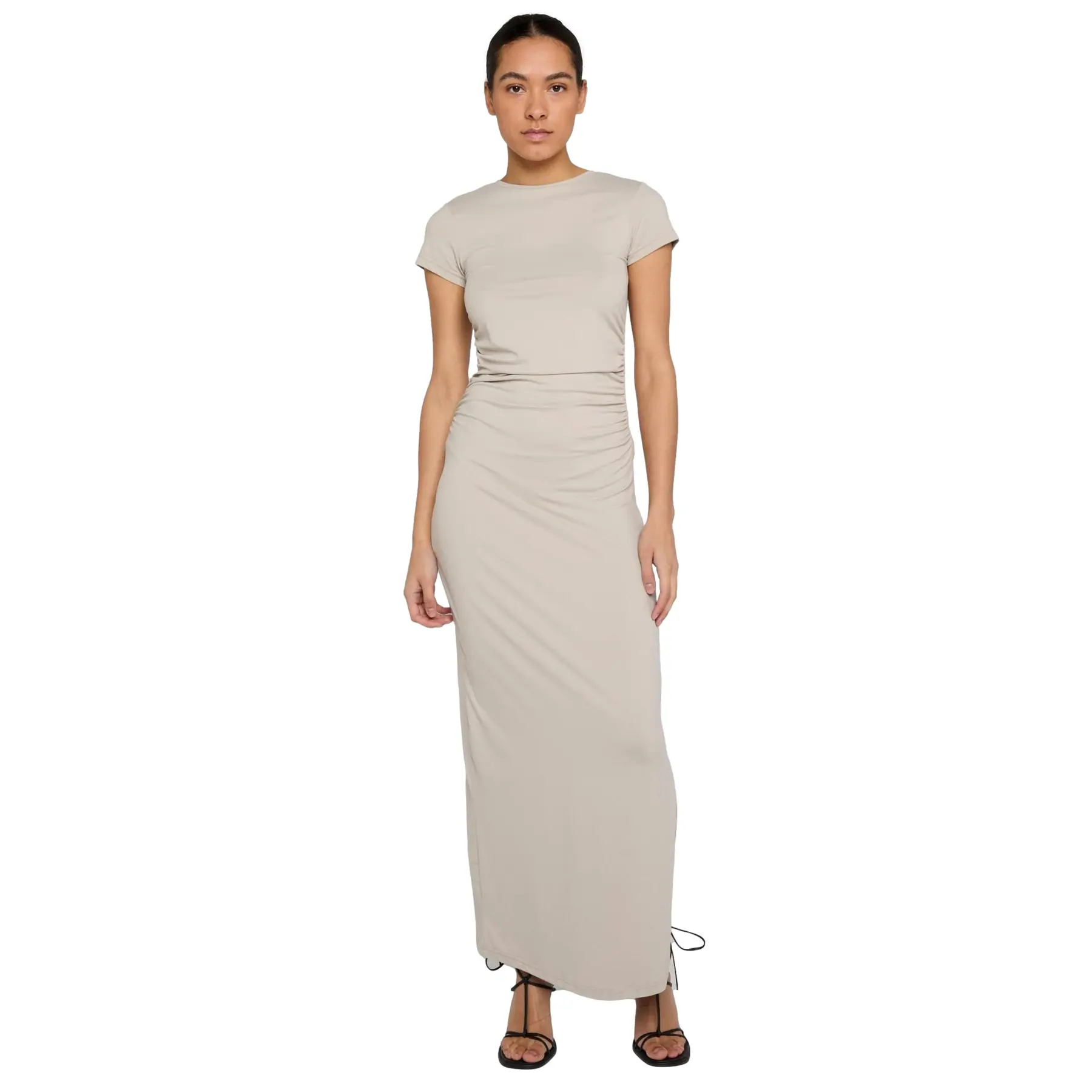 Long Jersey Dress For Women Urban Classics Stretch