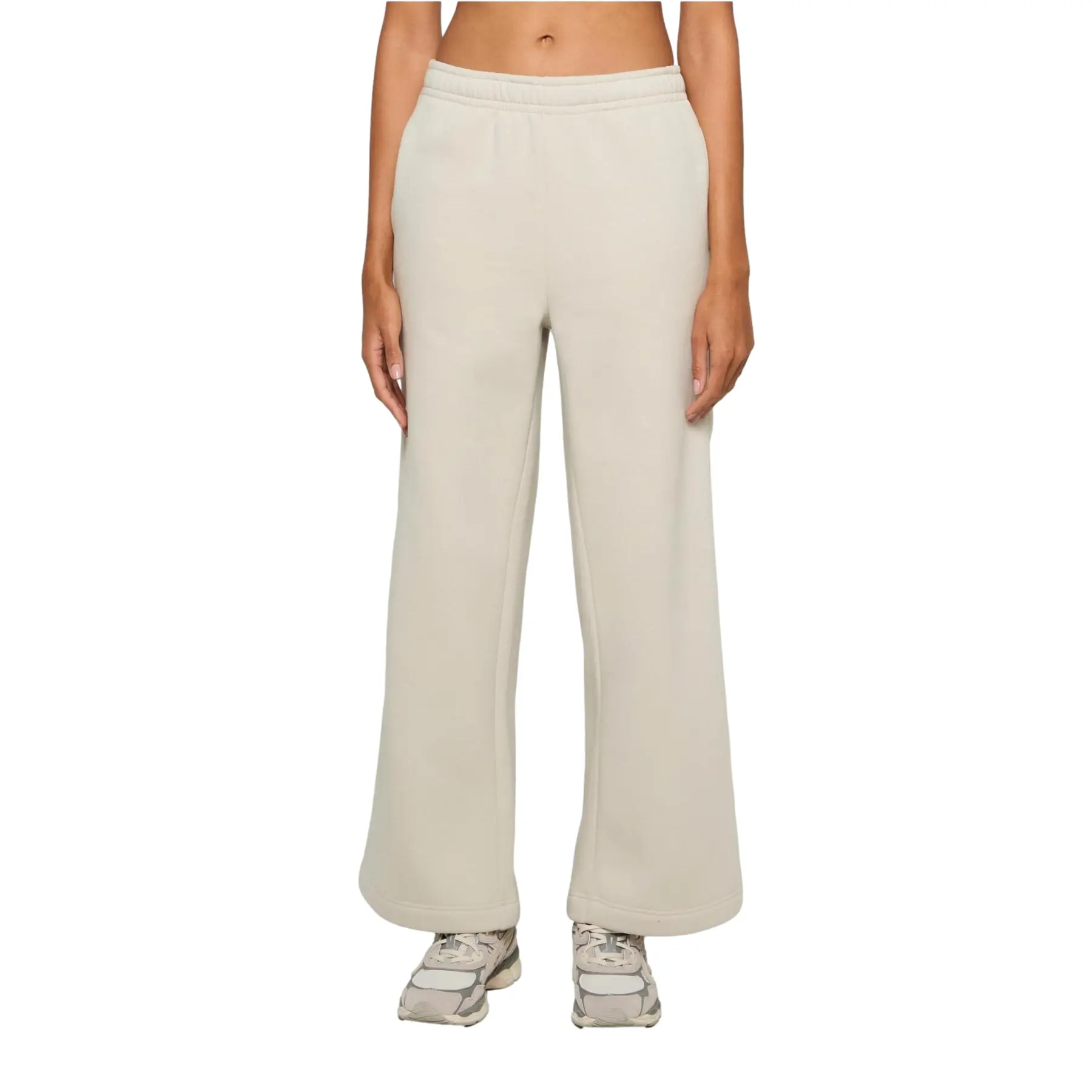 Damen Jogginghose Urban Classics Fluffy Wideleg