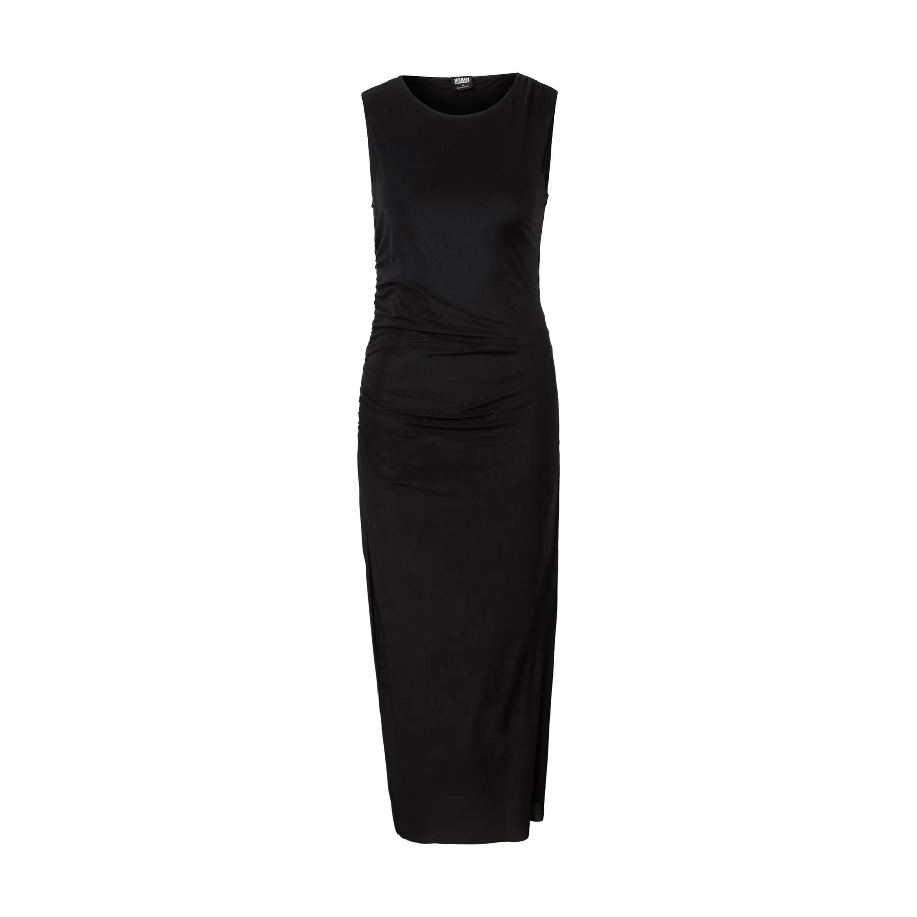 Image of Langes Kleid, Damen Urban Classics Ruffled Mesh