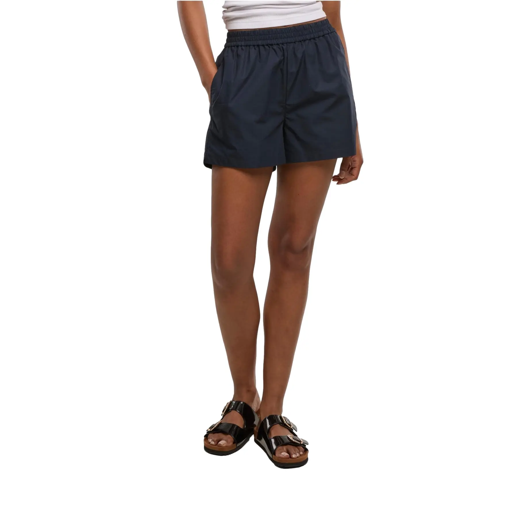 Short in popeline donna