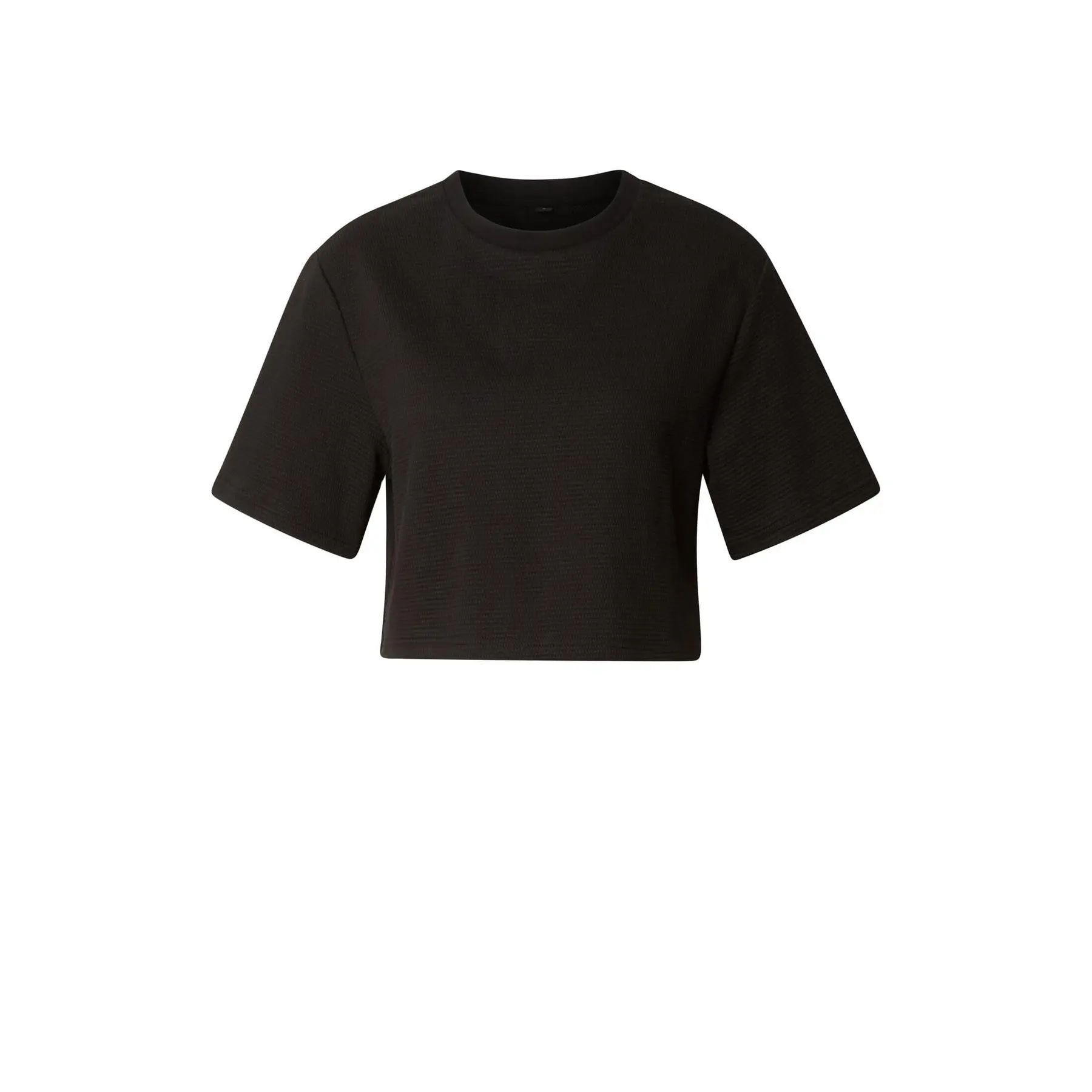 Image of Kurzärmliges Struktur-T-Shirt Damen Urban Classics